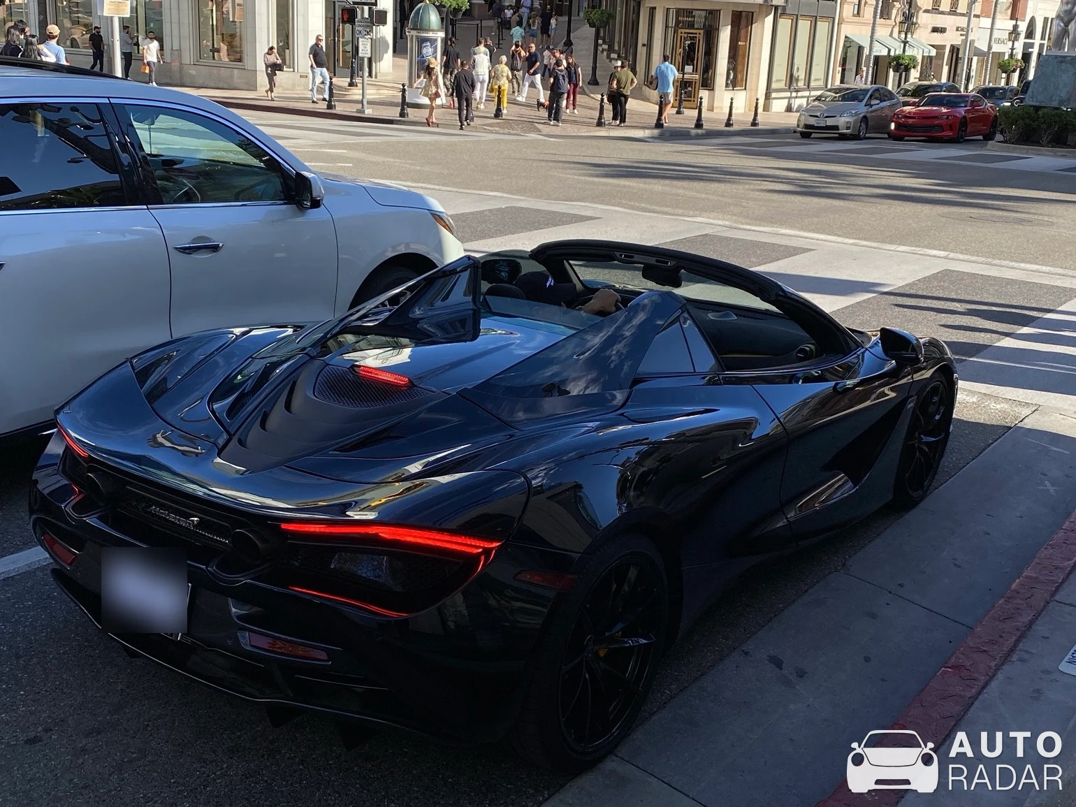 McLaren 720S Spider spotted in Beverly Hills, United States