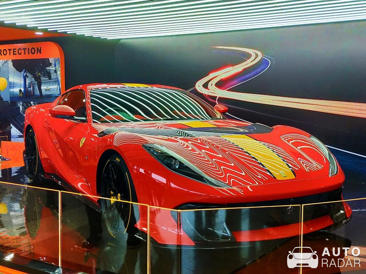 Ferrari 812 GTS spotted in Tangerang Regency, Indonesia