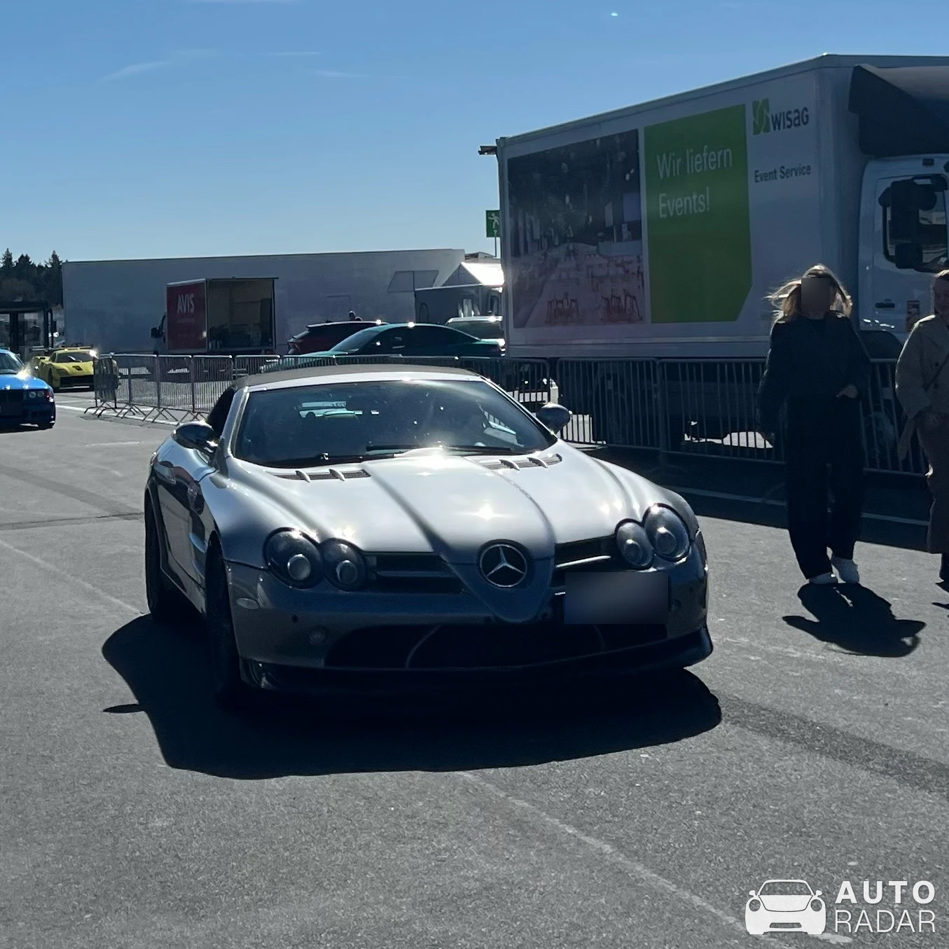 Mercedes-Benz SLR McLaren Roadster 722 S spotted in Nürburg