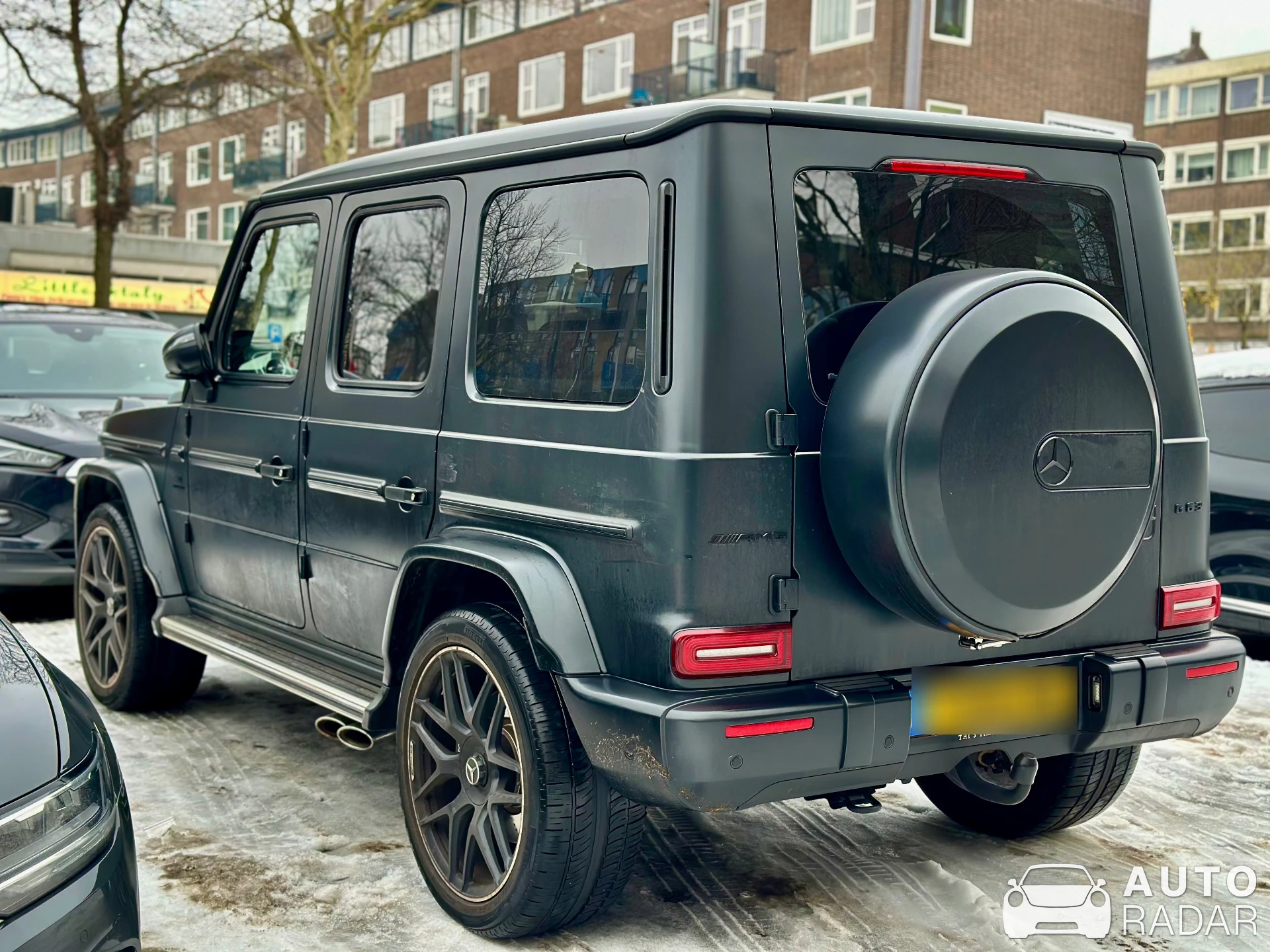 Mercedes-AMG G 63 W463 2018 spotted in Rotterdam, Netherlands
