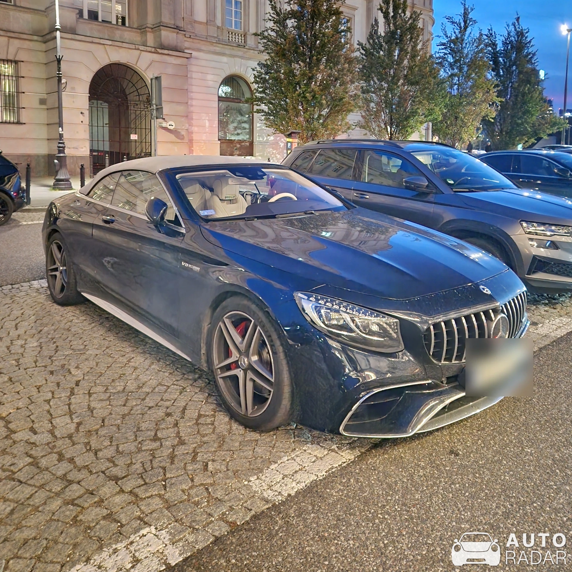 Mercedes-AMG S 63 Convertible A217 2018 spotted in Warszawa