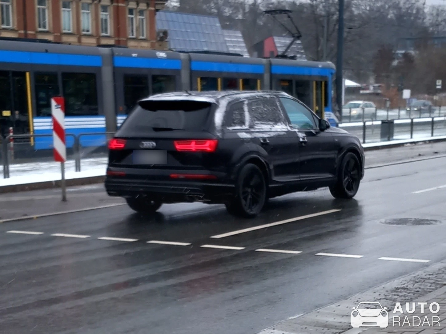 Audi SQ7 spotted in Zwönitz, Germany