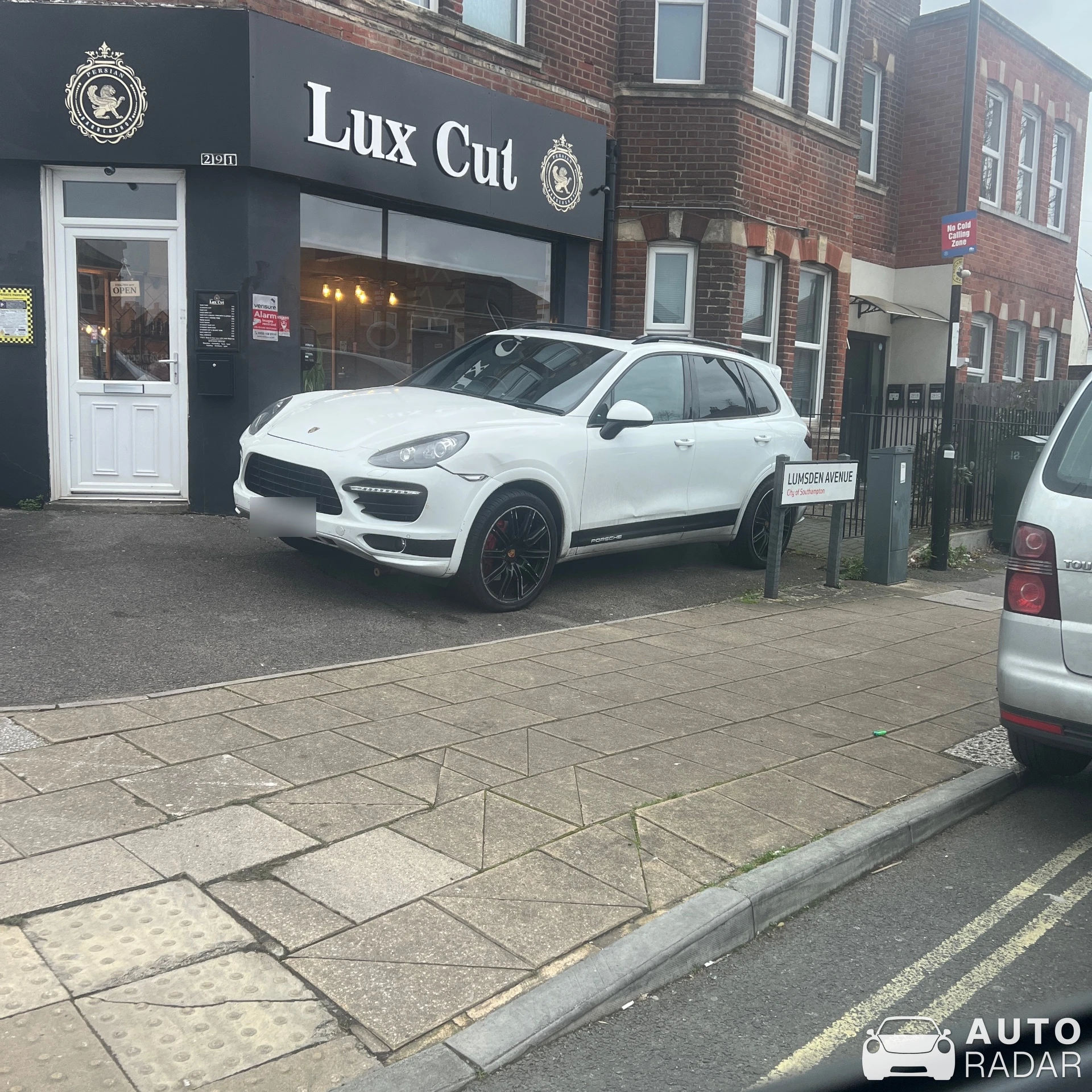 Porsche Cayenne spotted in Shirley, United Kingdom
