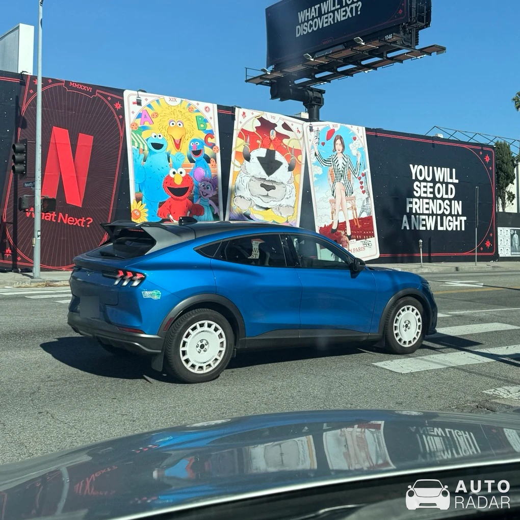Ford Mustang Mach-E Rally spotted in Los Angeles, United States