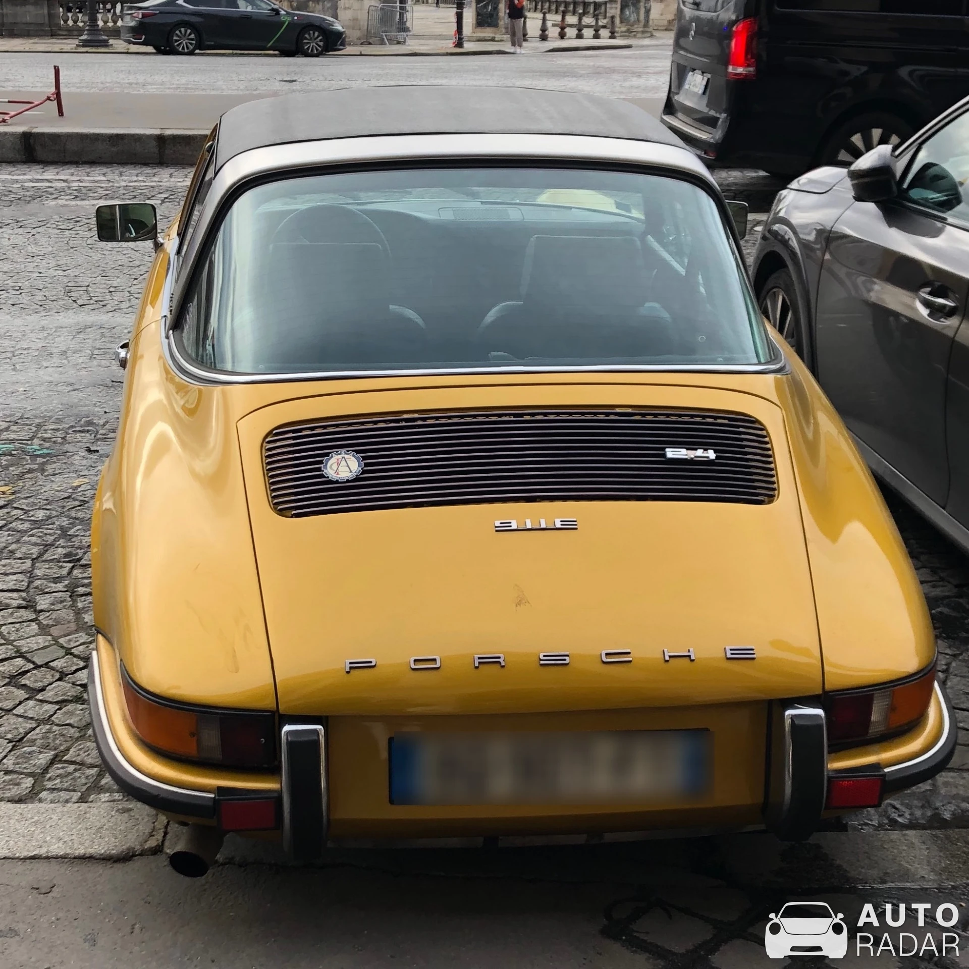 Porsche 911 E Targa spotted in Paris, France