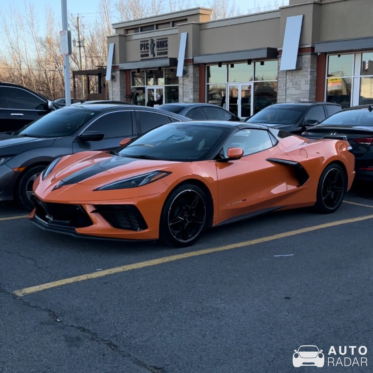 Chevrolet Corvette C7 Stingray Rowen spotted in Charlemagne, Canada