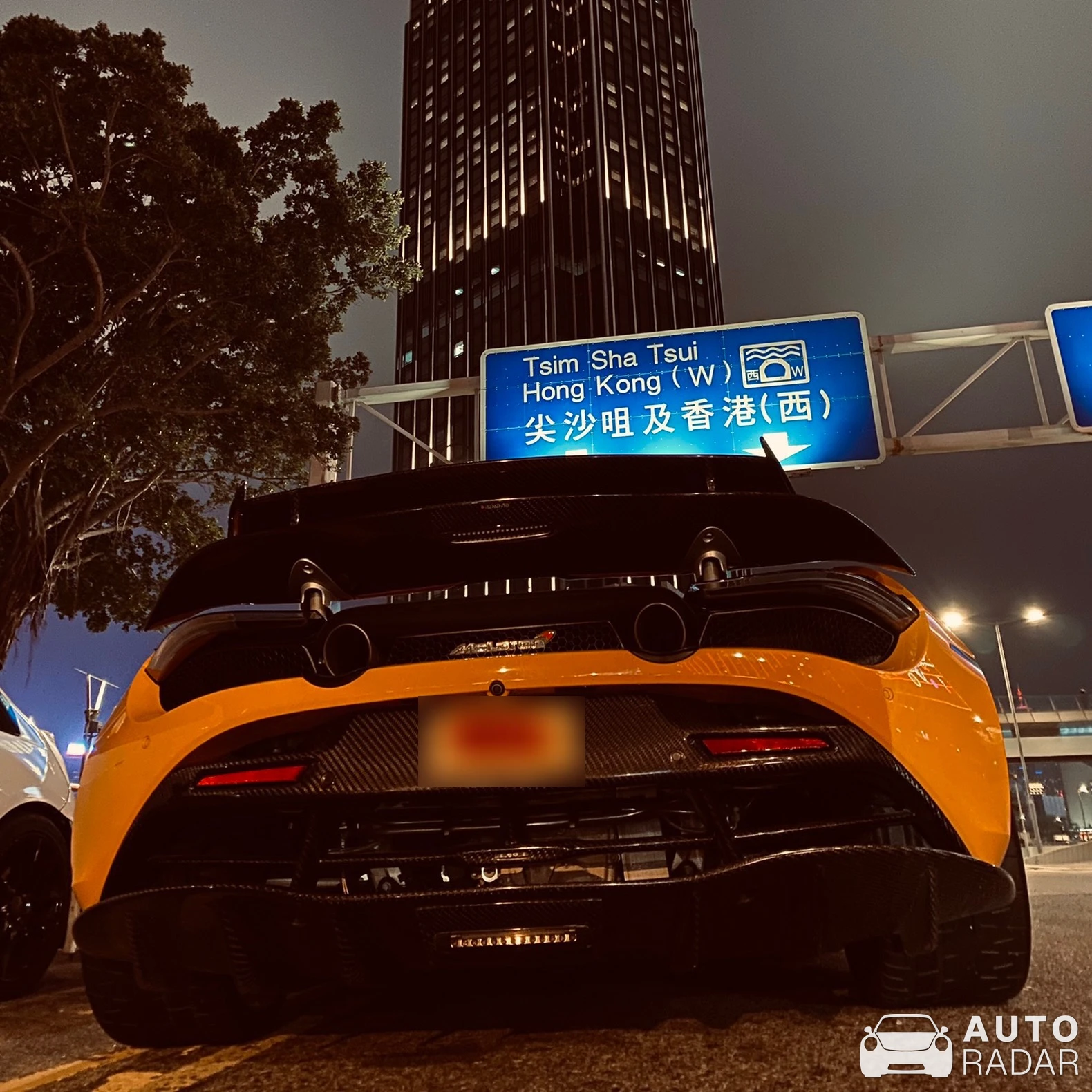 McLaren 720S spotted in Kowloon, Hong Kong