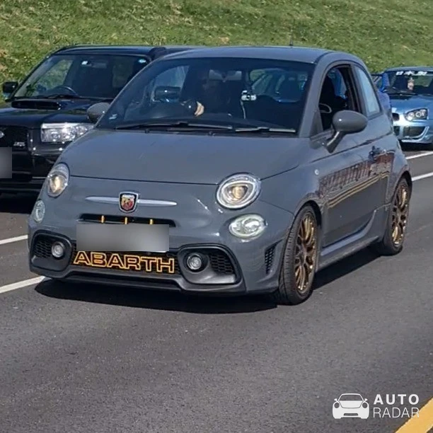 Abarth 595 spotted in Rhos on Sea, United Kingdom