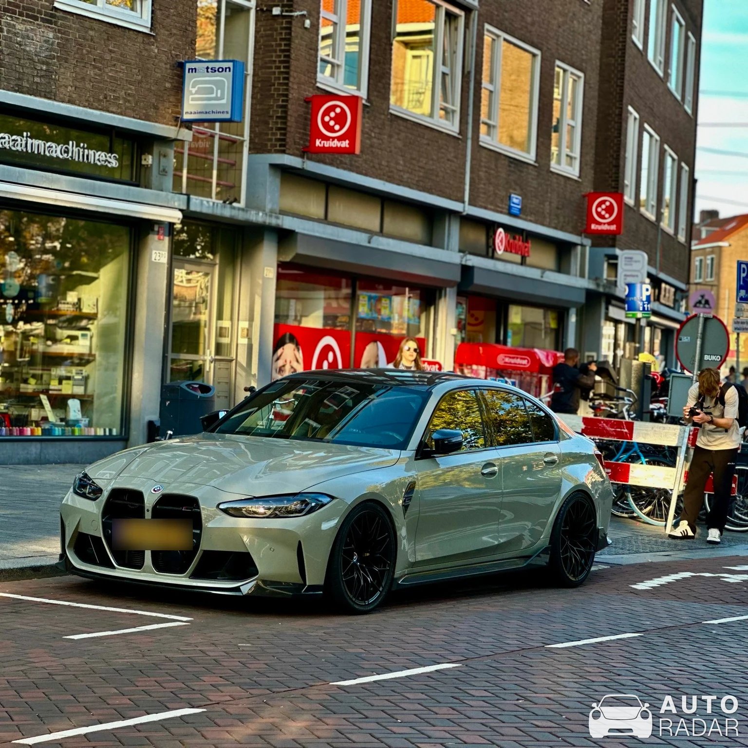 BMW M3 G80 Sedan Competition Vorsteiner spotted in Rotterdam