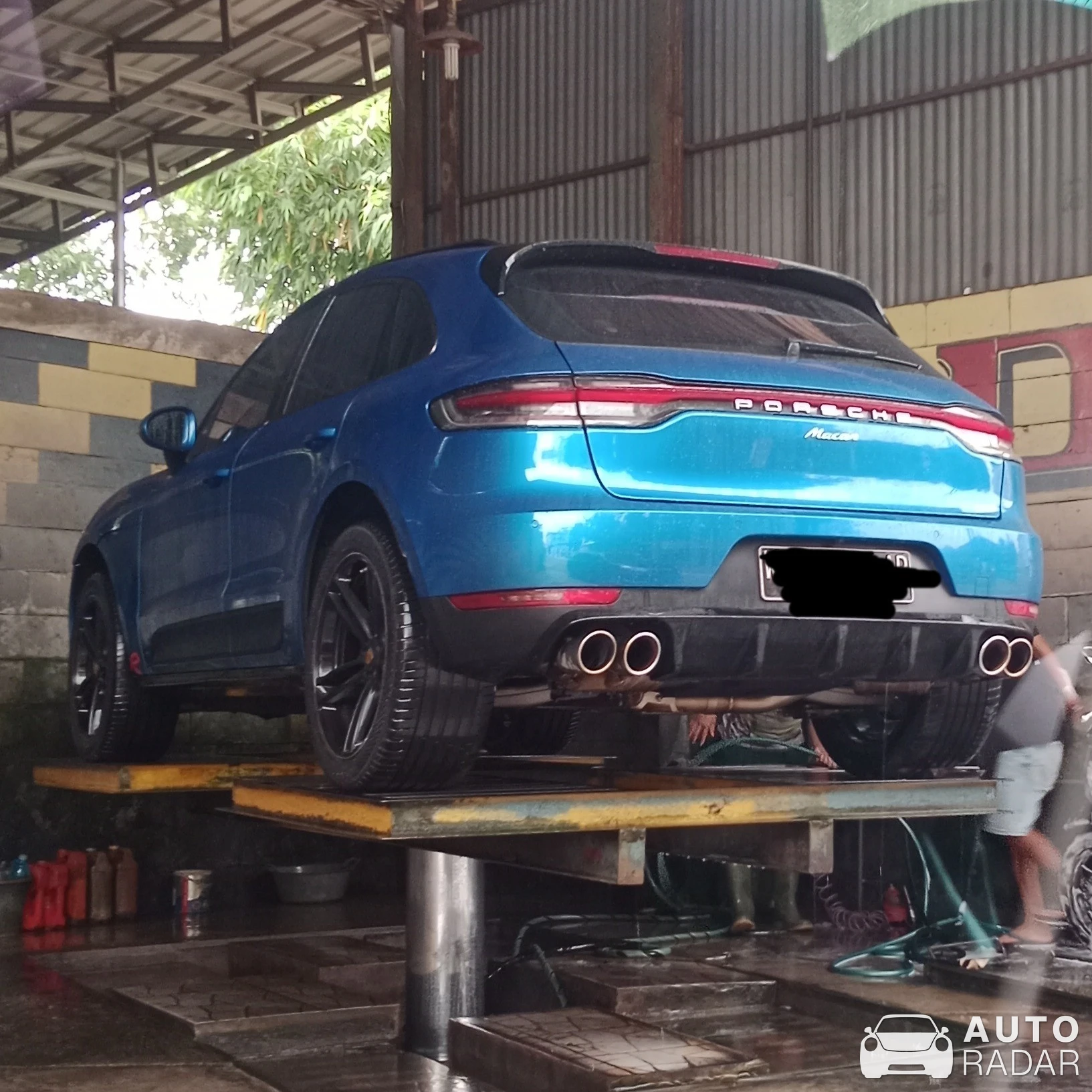 Porsche Macan spotted in Kota Surakarta, Indonesia