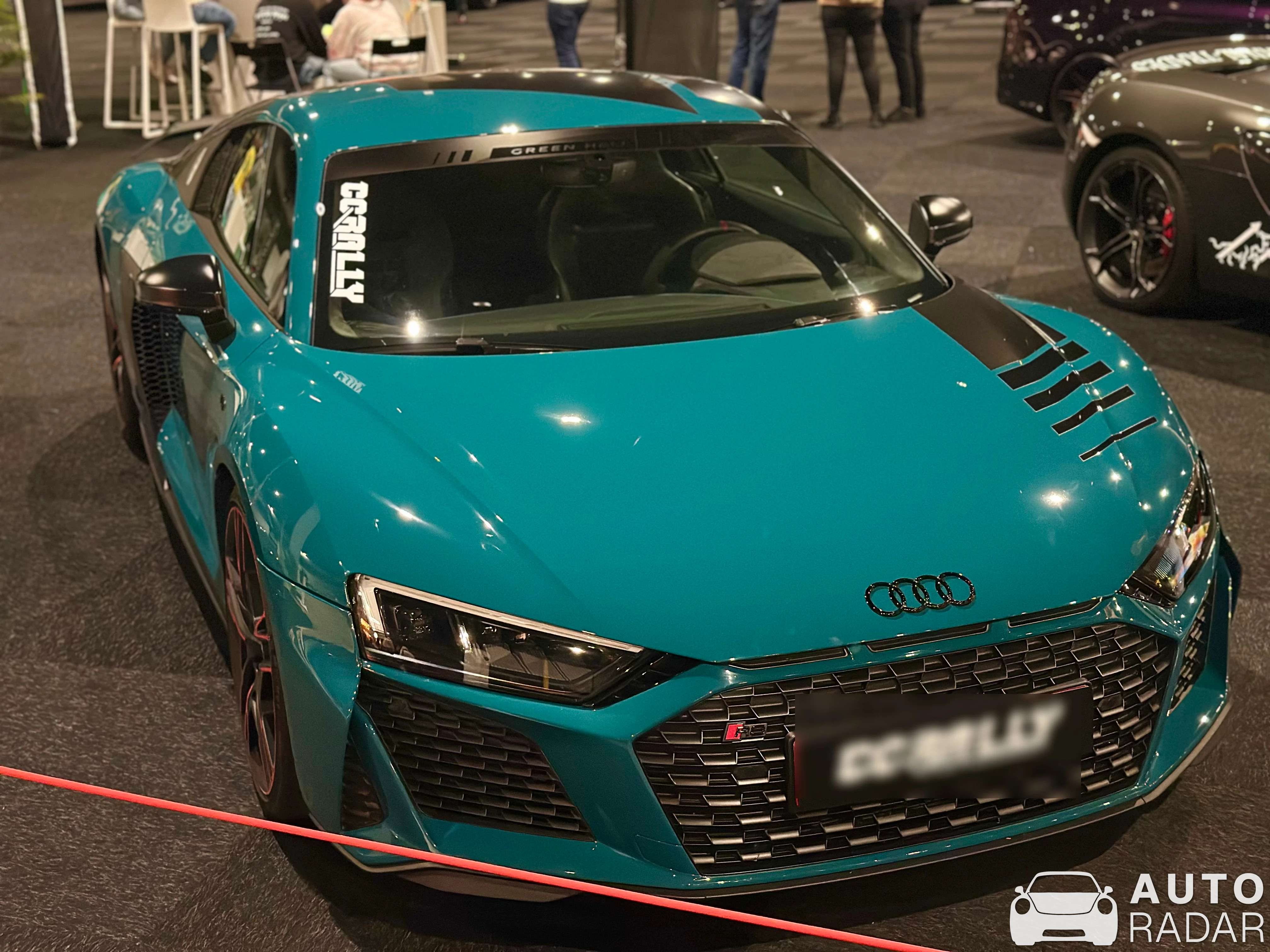 Audi R8 V10 Performance 2019 Green Hell Edition spotted in Utrecht