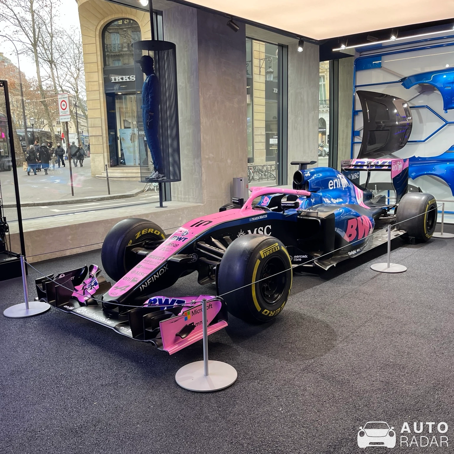 Alpine A523 spotted in Paris