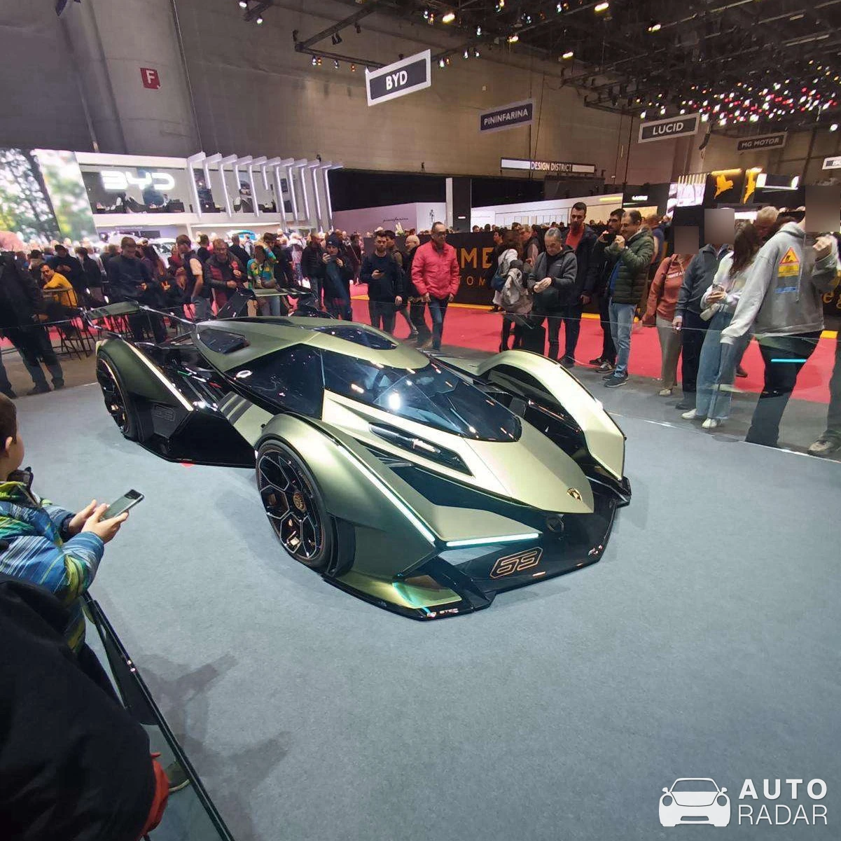 Lamborghini Lambo V12 Vision Gran Turismo spotted in Genève