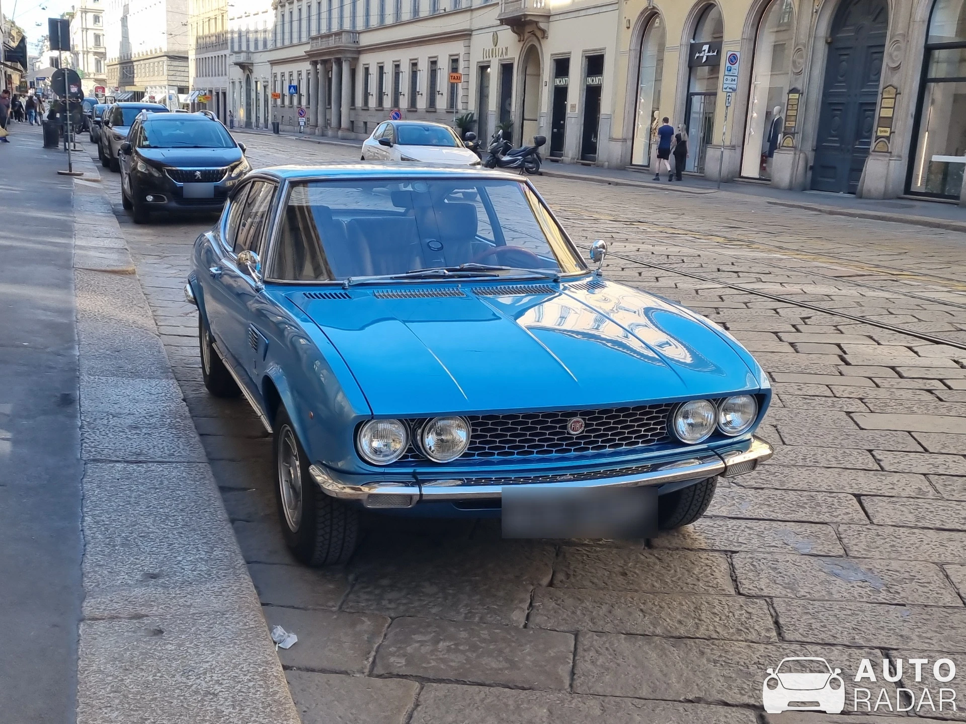 Fiat Dino Coupé spotted in Milano
