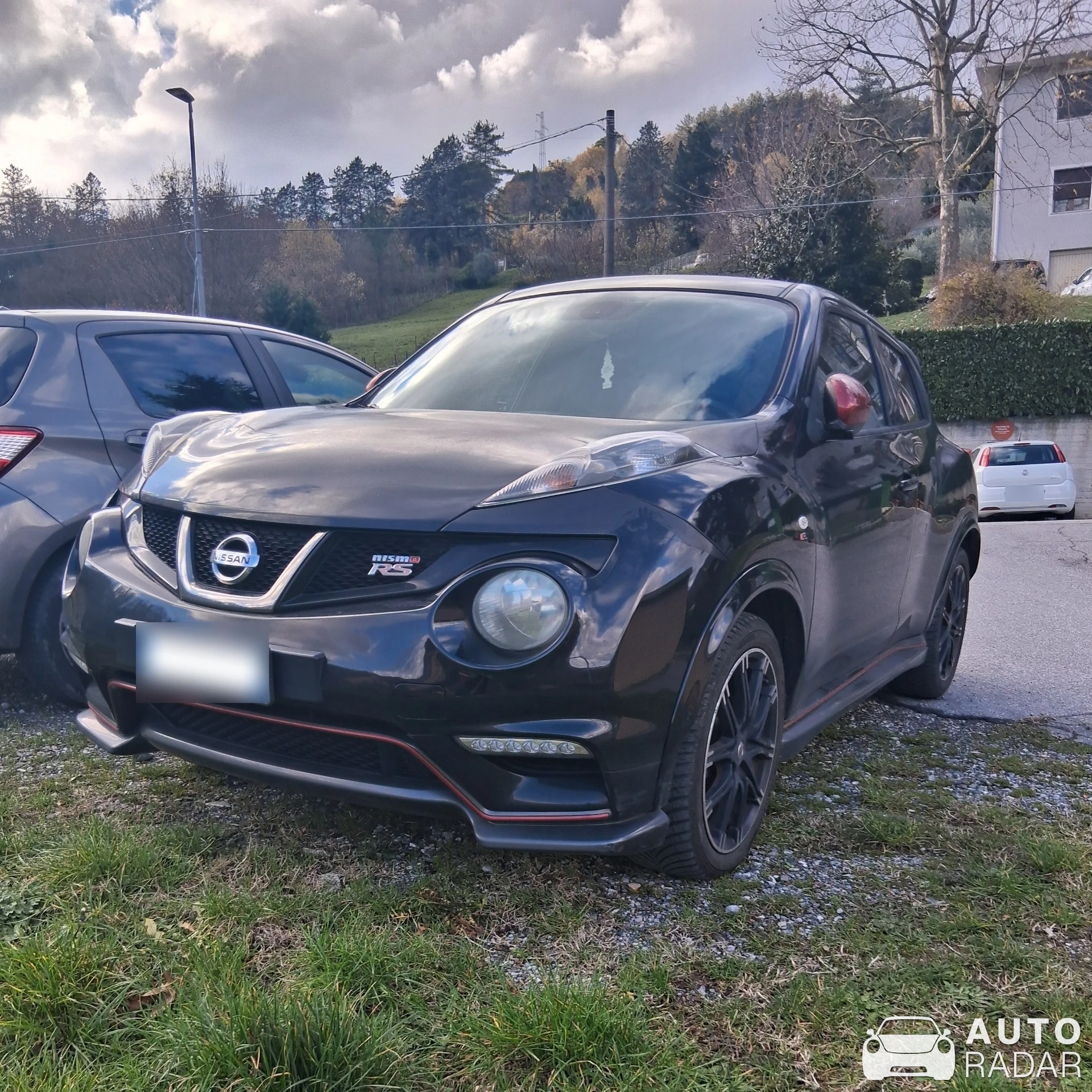 Nissan Juke Nismo RS spotted in Vernio