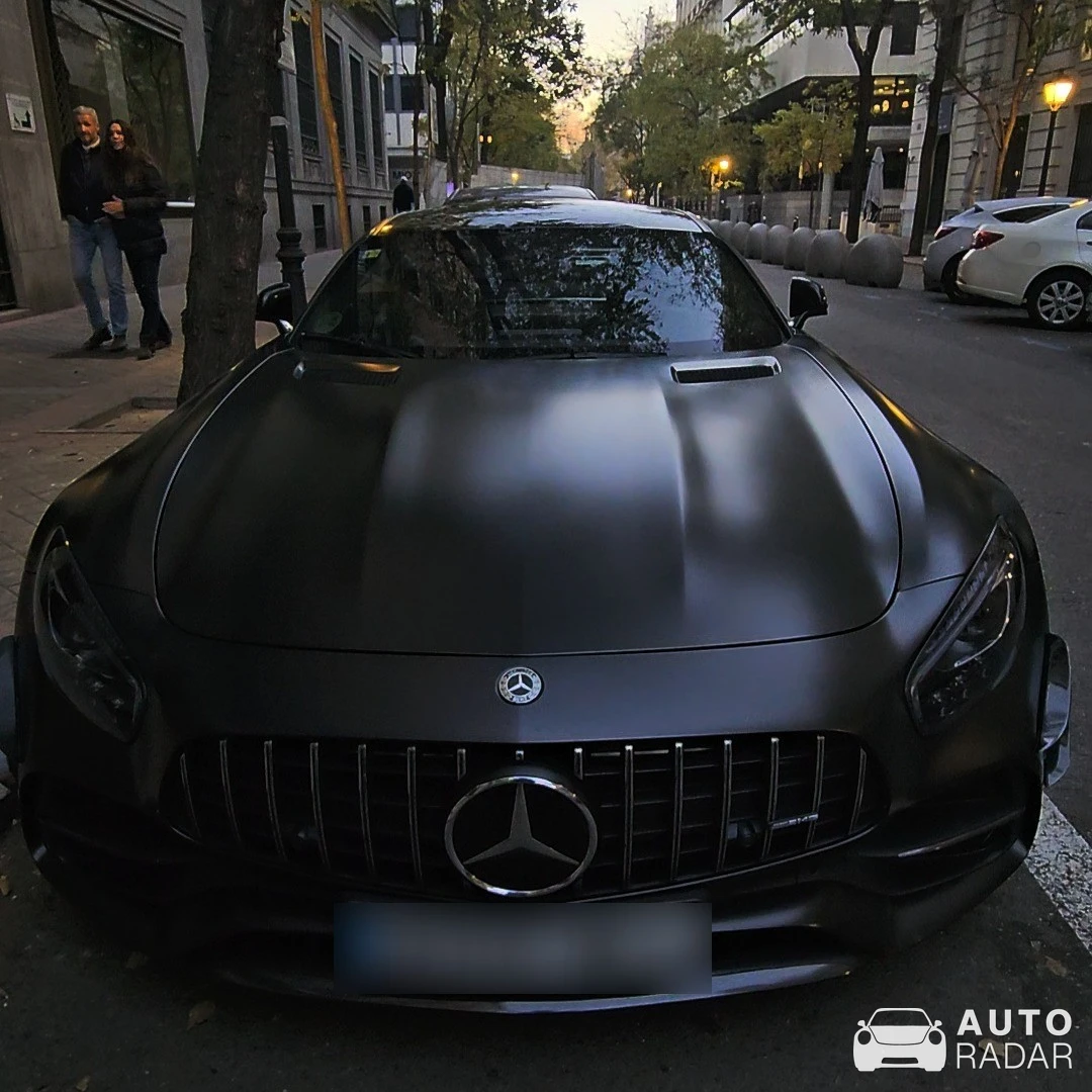 Mercedes-AMG GT C190 spotted in Madrid, Spain