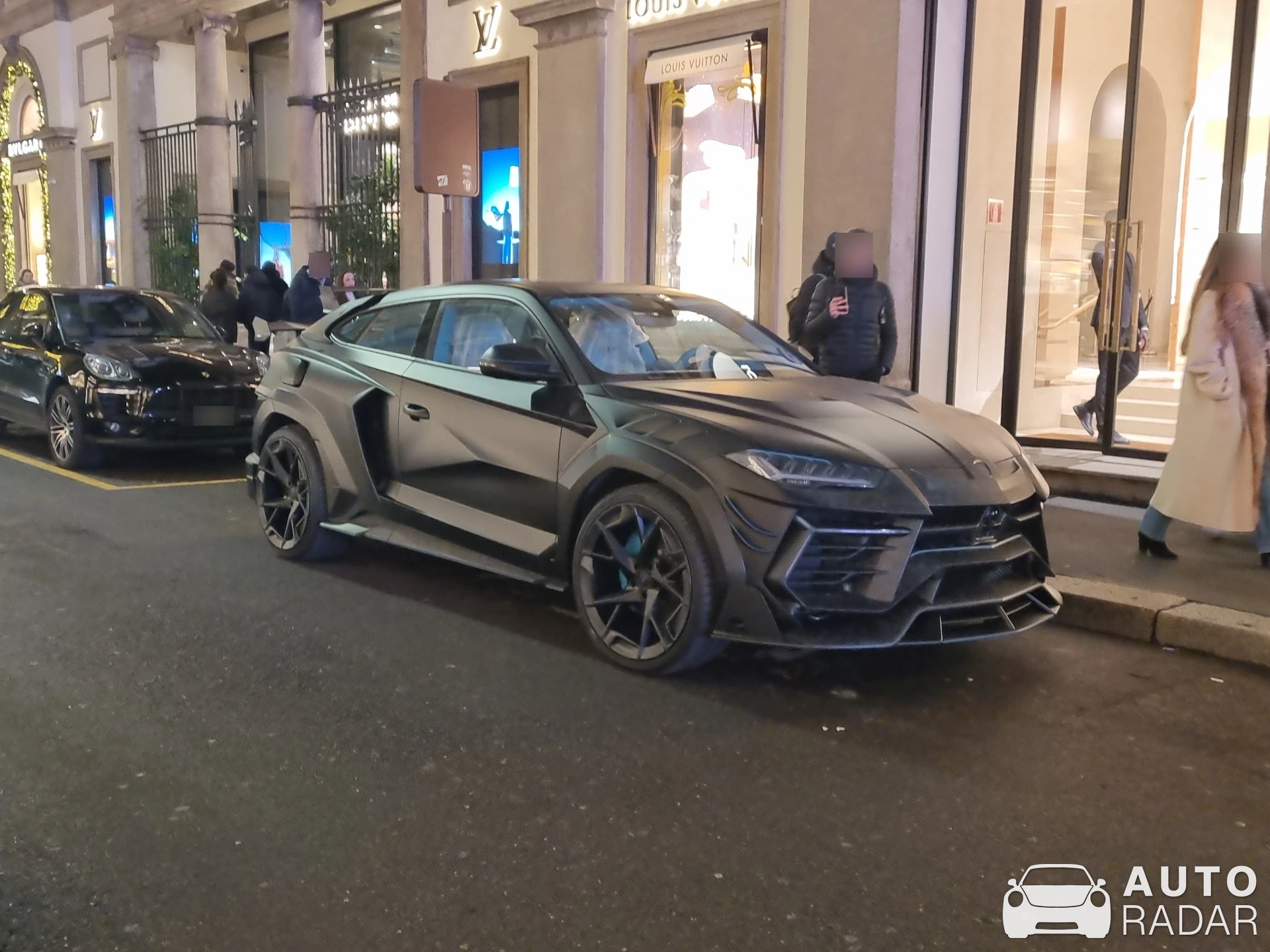 Lamborghini Urus Mansory Venatus Evo S spotted in Milano, Italy
