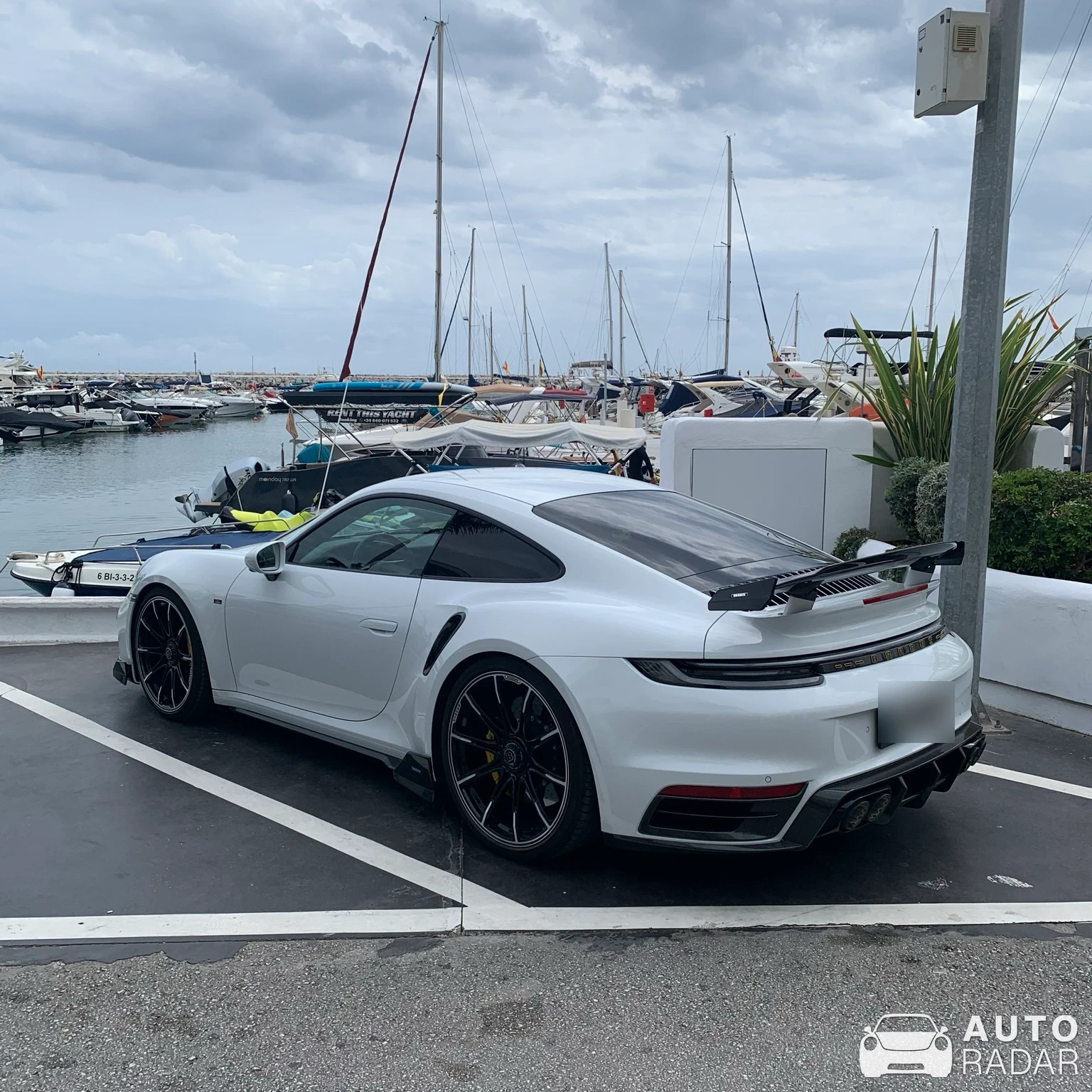 Porsche Brabus 900 Rocket R spotted in Marbella