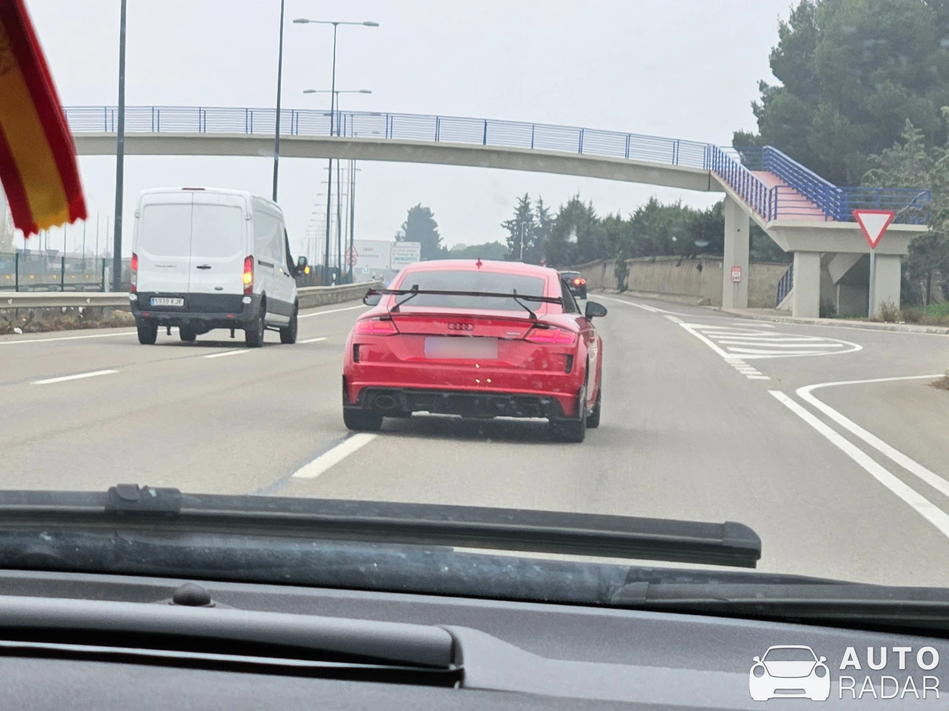 Audi TT-RS BTM spotted in Zaragoza, España