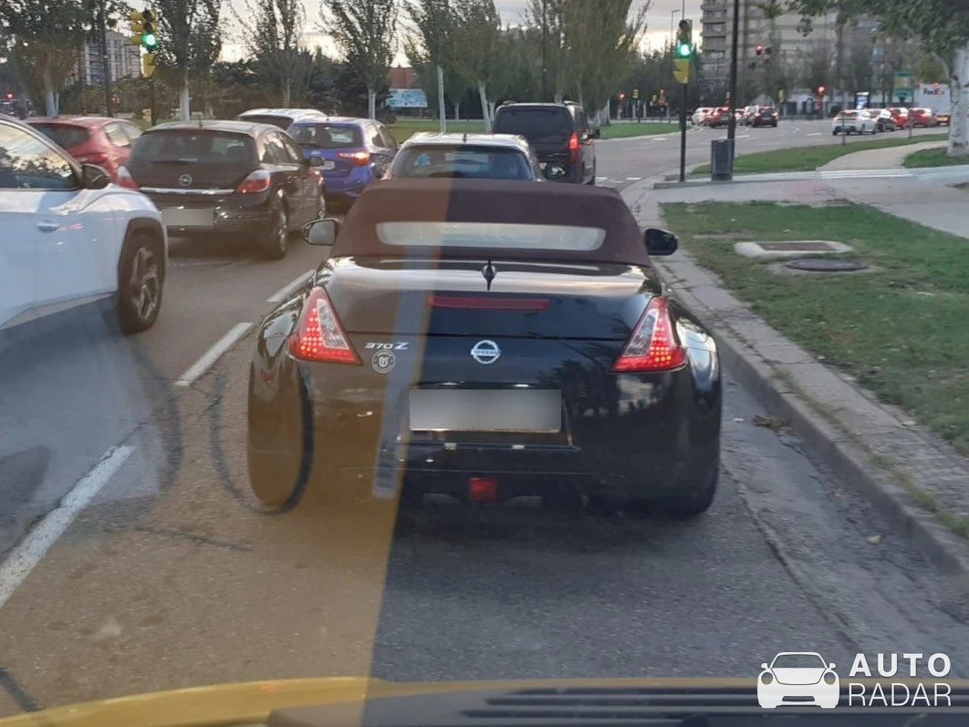 Nissan 370Z Roadster spotted in Zaragoza, Spain
