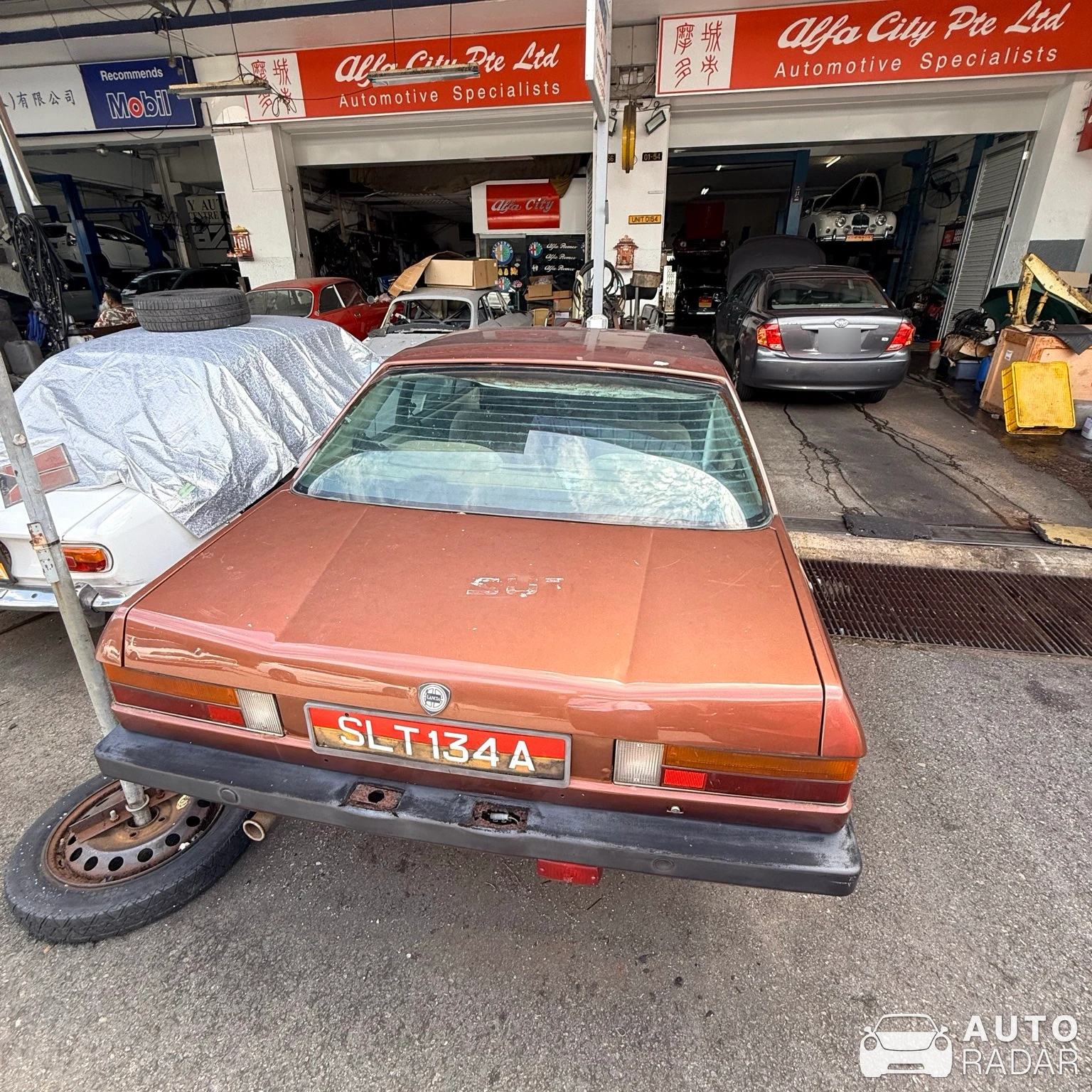 Lancia Gamma spotted in Singapore