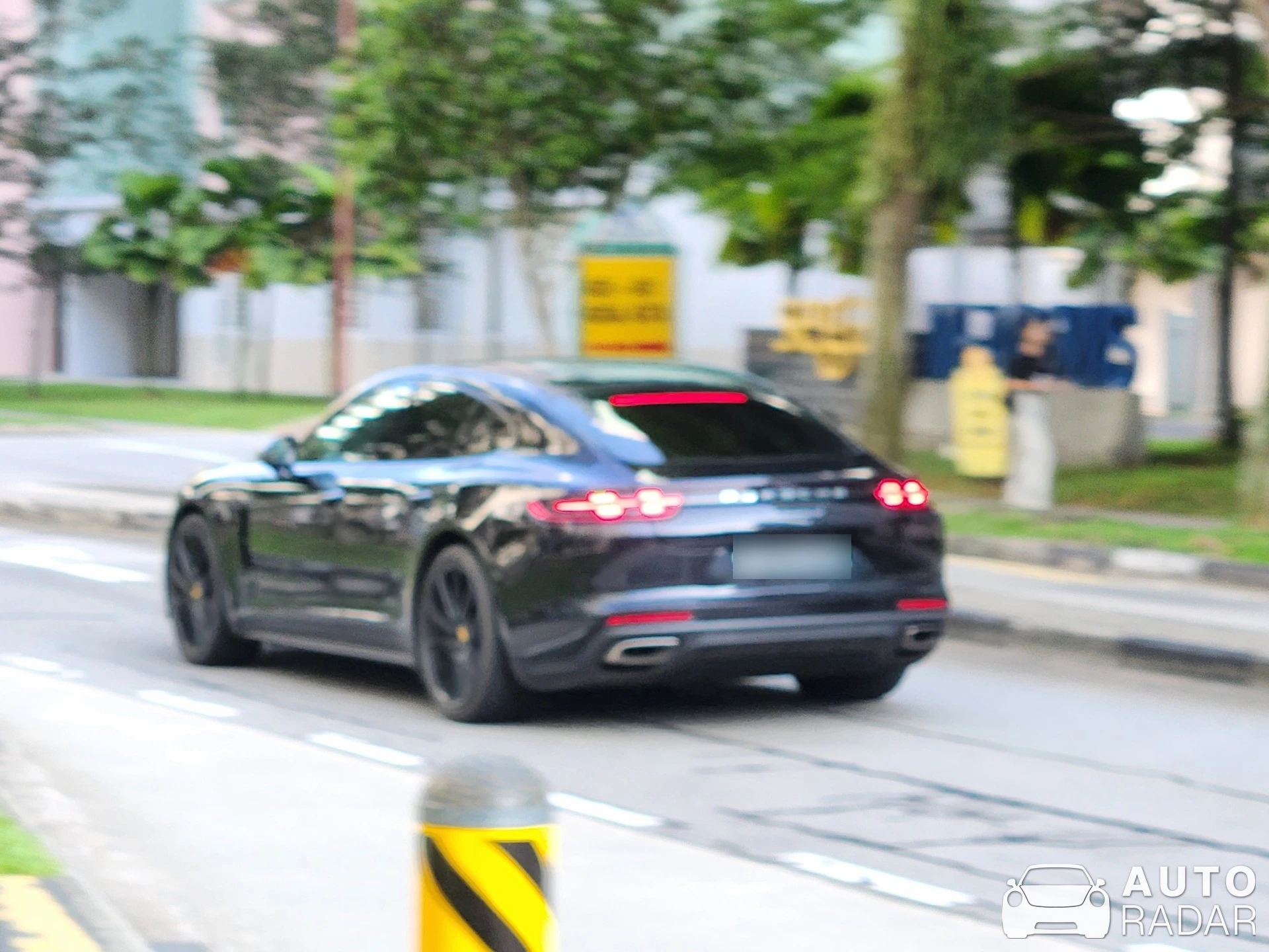 Porsche 972 Panamera 4 spotted in Singapore