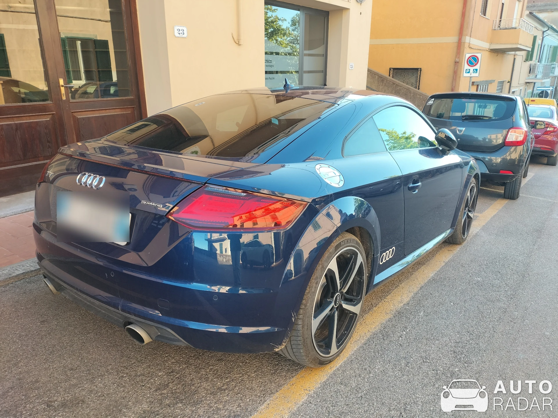 Audi TT Quattro spotted in Capoliveri