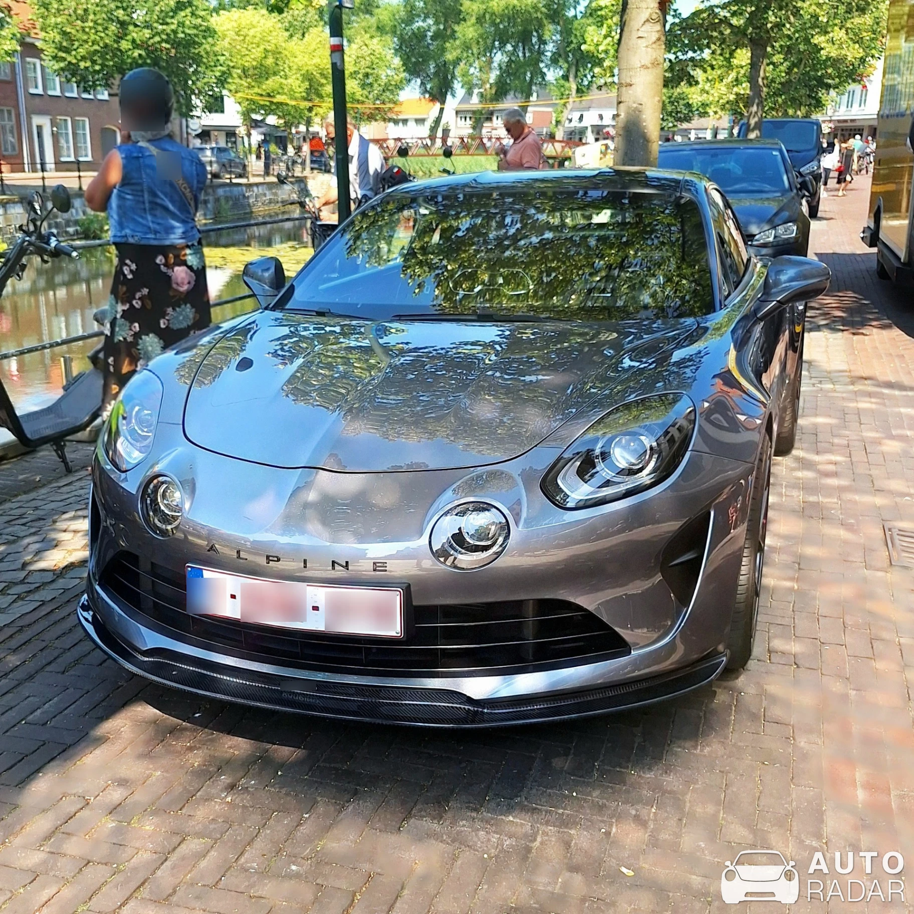 Alpine A110 2022 spotted in Sluis, Netherlands