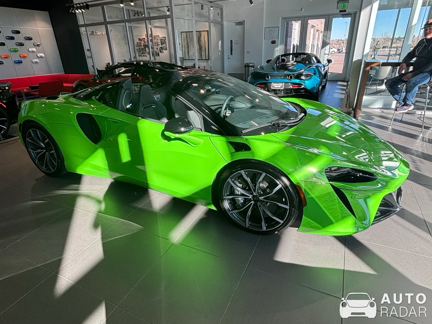 McLaren Artura Spider spotted in Littleton, United States