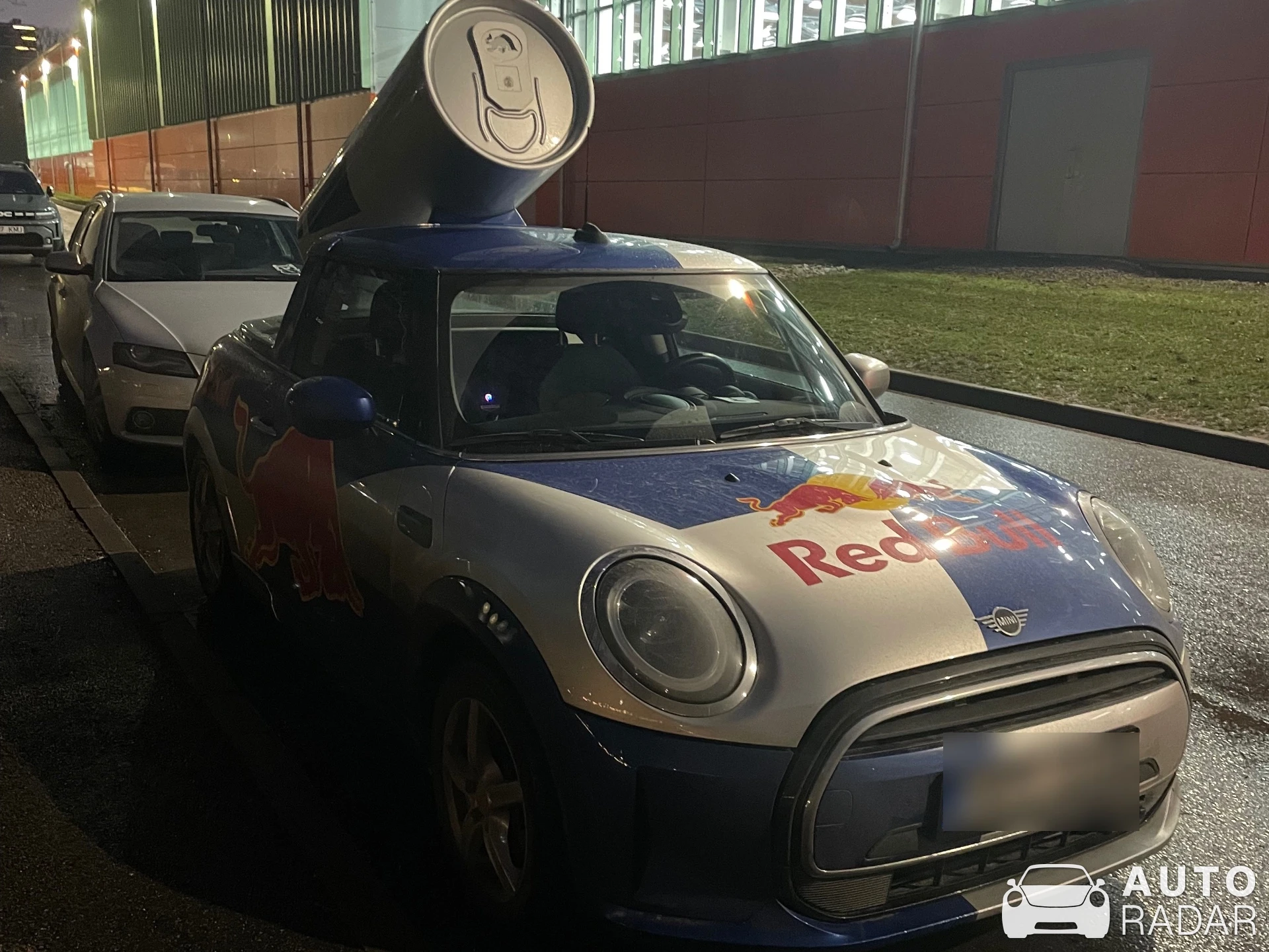 Mini Cooper Red Bull spotted in Tallinn, Estonia
