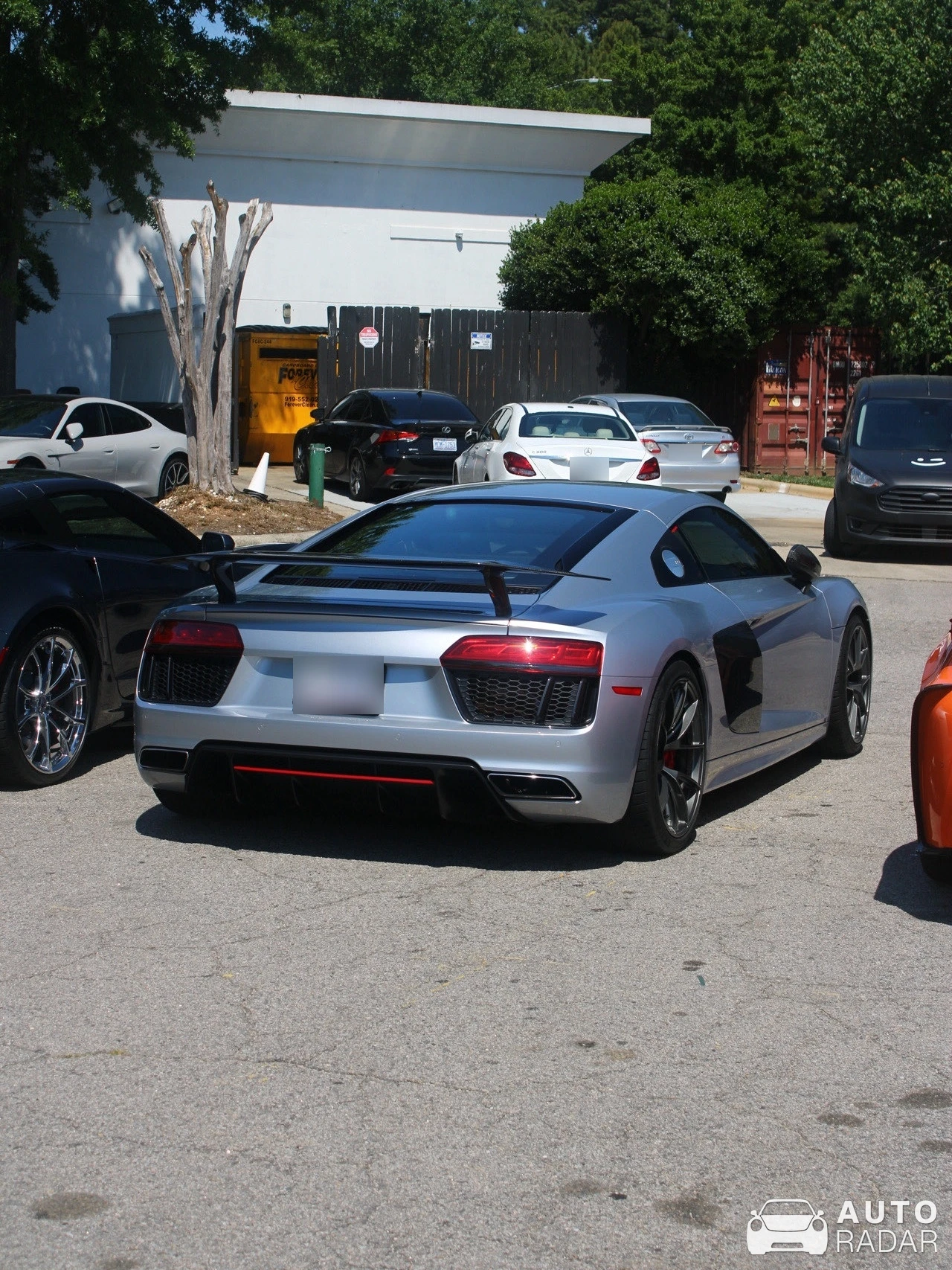 Audi R8 V10 Plus 2013 spotted in Raleigh