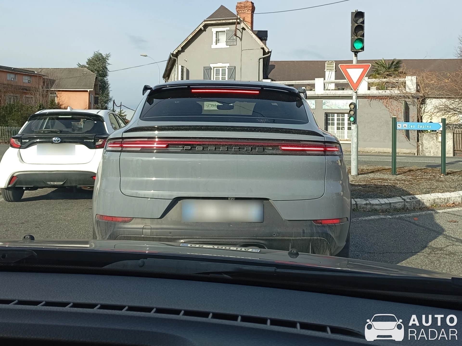 Porsche Cayenne Coupé Turbo E-Hybrid spotted in Ousse, France