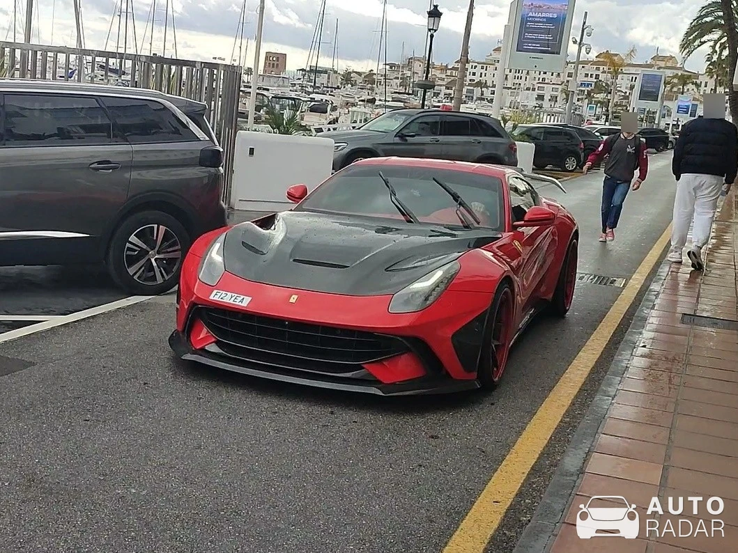 Ferrari F12berlinetta Novitec Rosso spotted in Málaga