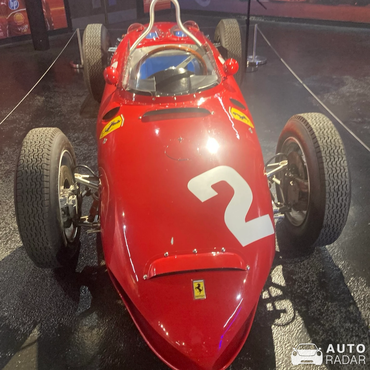 Ferrari 156 F1 spotted