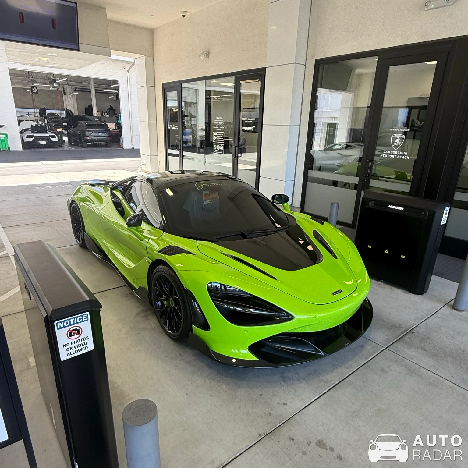 McLaren 720S Spider RYFT spotted in Irvine