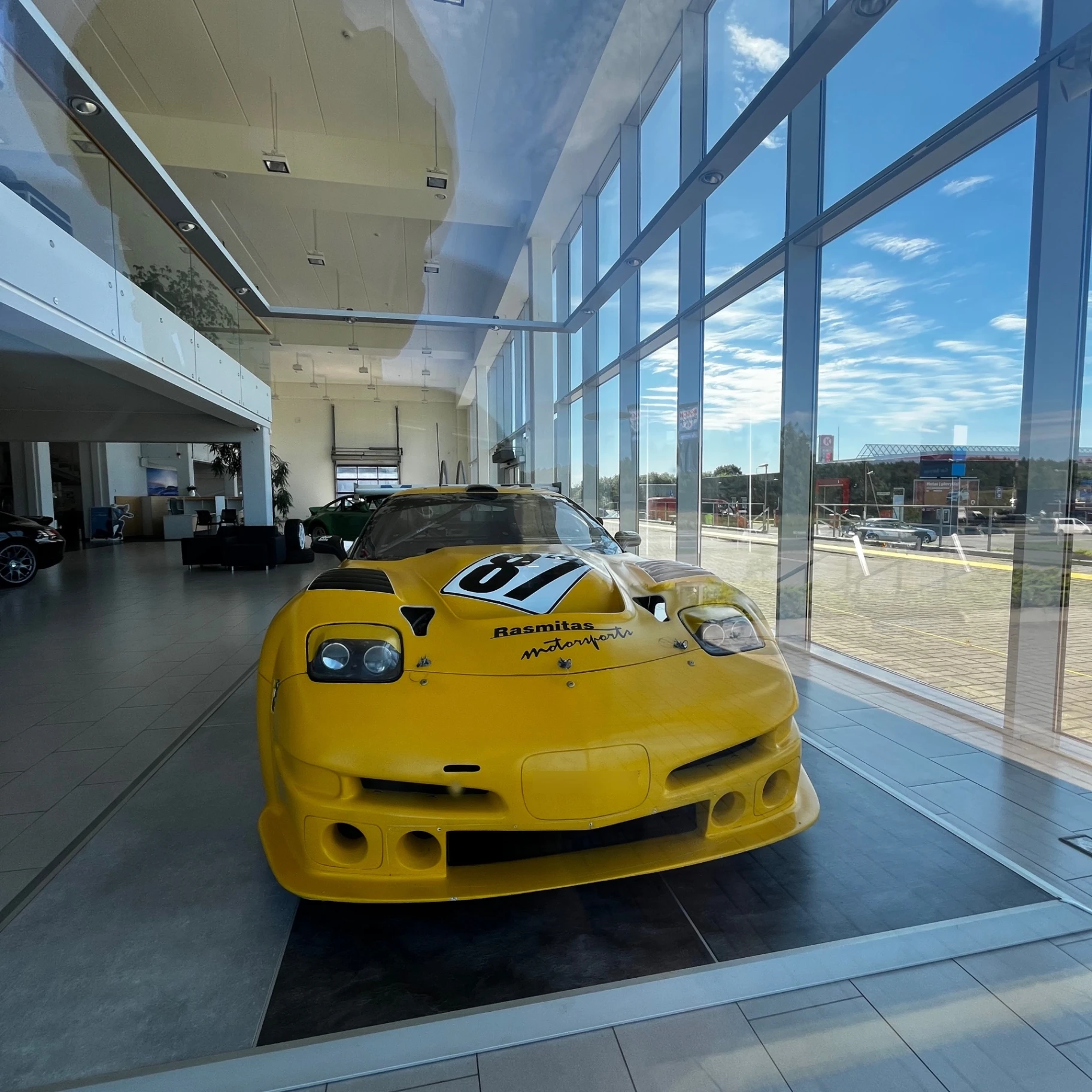 Chevrolet Corvette C5-R spotted in Vilnius