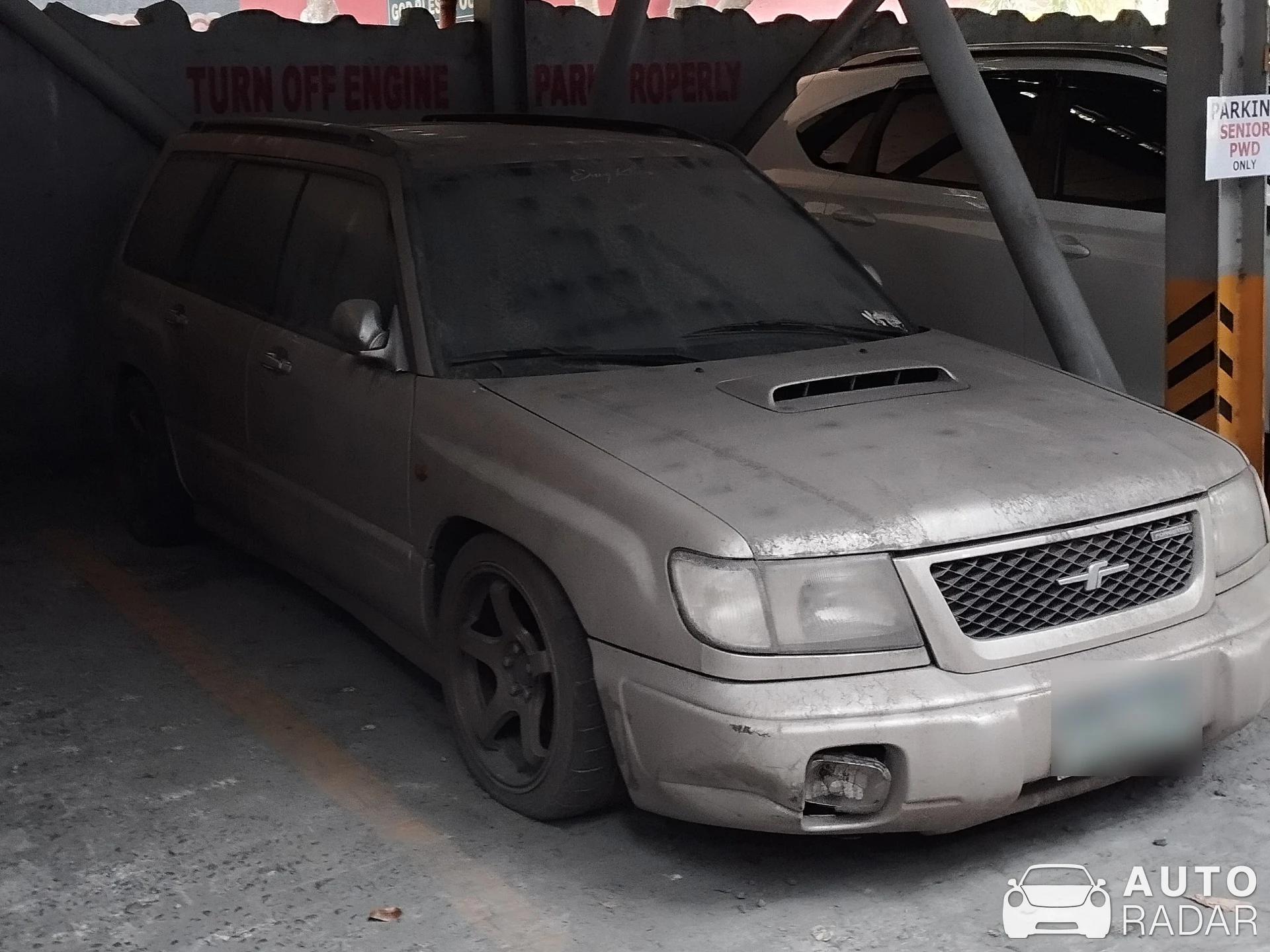 Subaru Forester SF5 S/tb STI spotted in Makati
