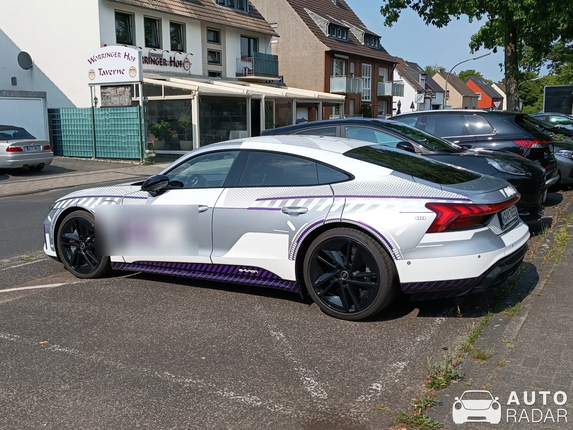 Audi RS E-Tron GT Ice Race Edition spotted in Köln
