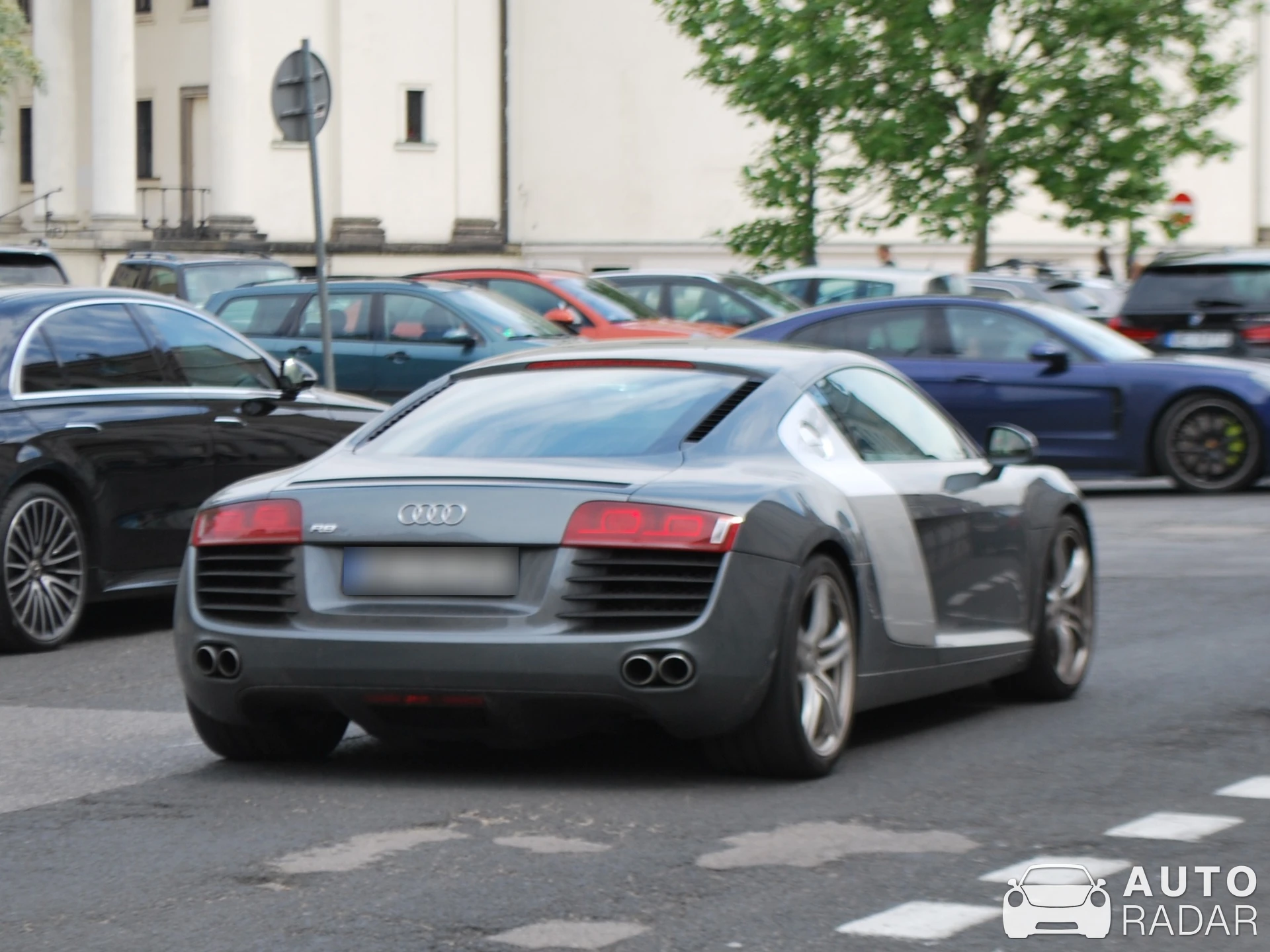 Audi R8 Type 42 spotted in Warszawa, Poland