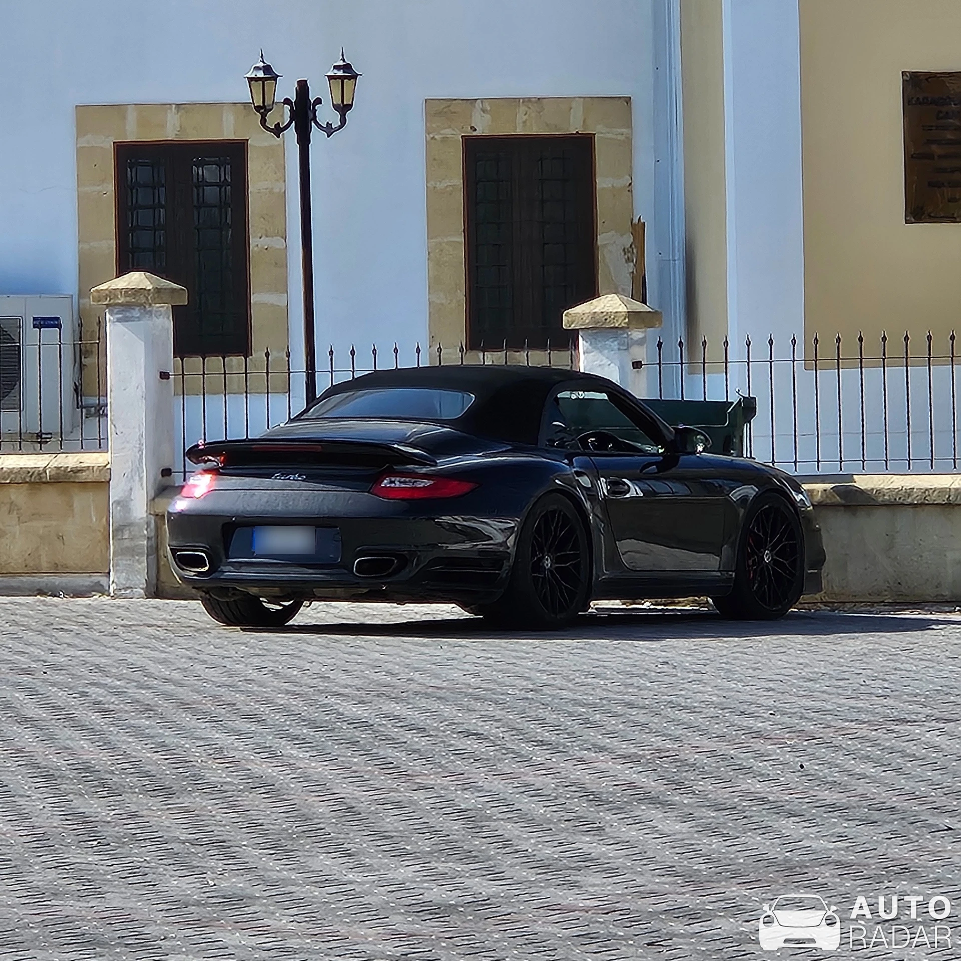 Porsche 997 Turbo Cabriolet spotted in Karaoğlanoğlu, 