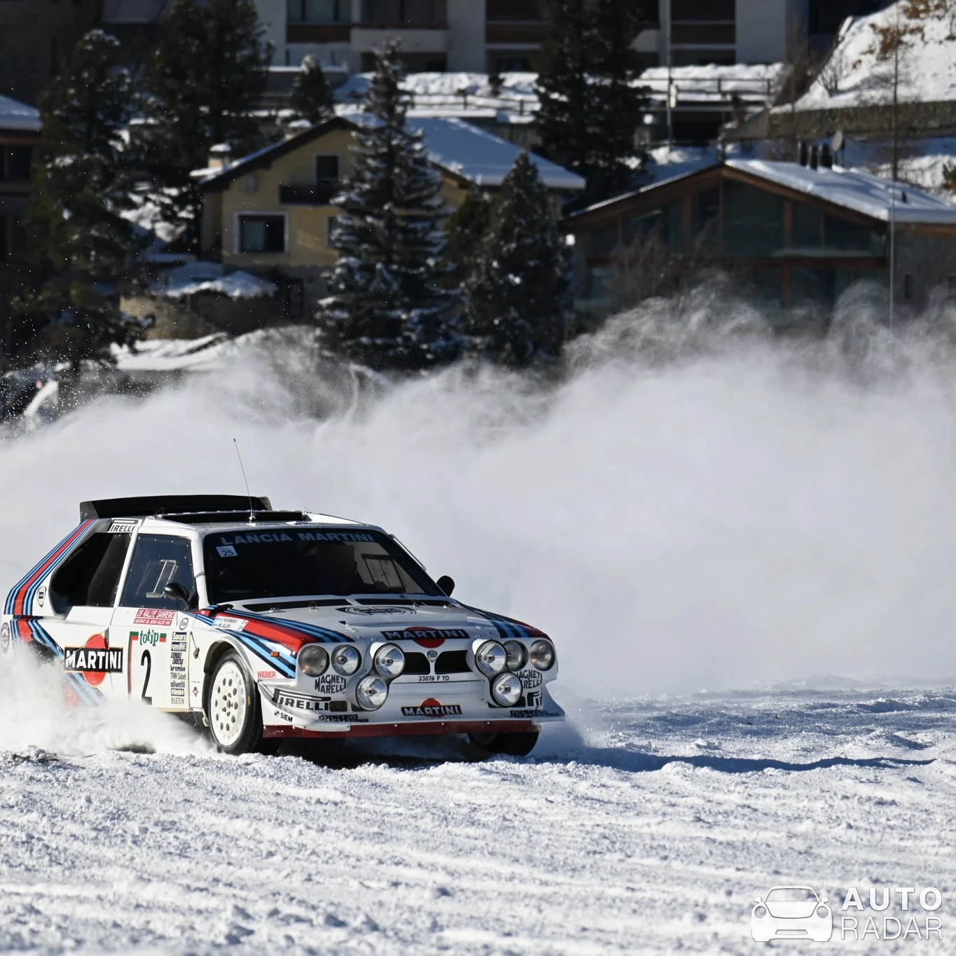 Lancia Delta S4 Stradale spotted in St. Moritz