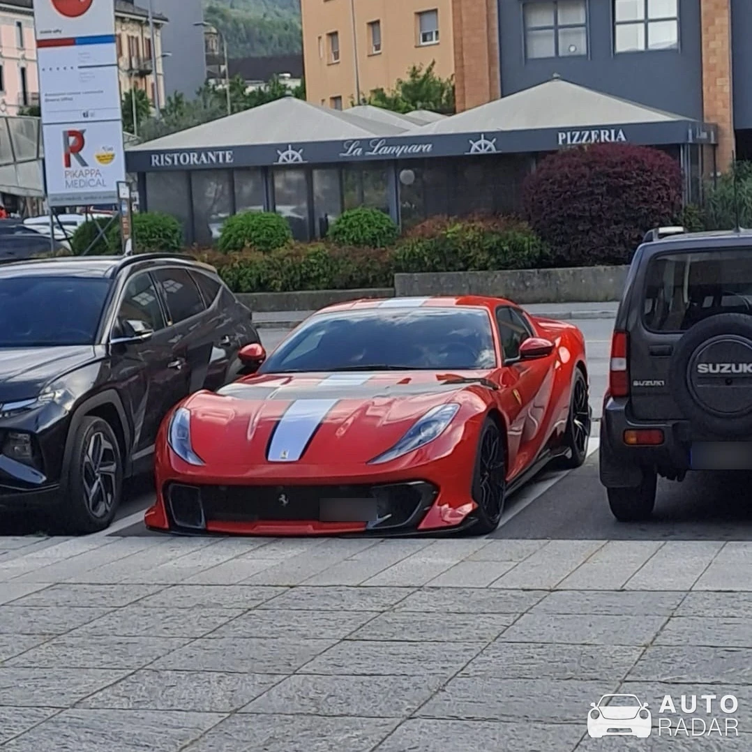 Ferrari 812 Competizione spotted in Bellinzona, Svizzera