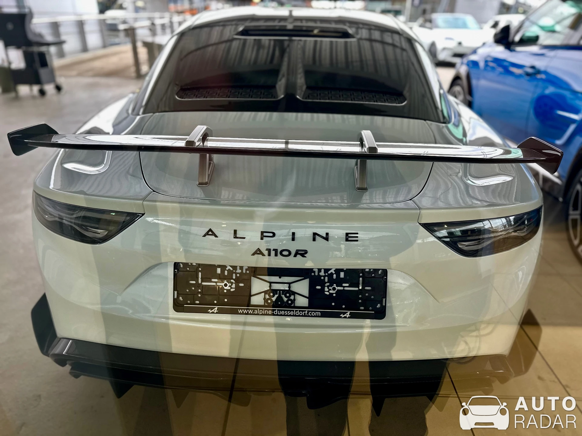 Alpine A110 R Le Mans spotted in Düsseldorf