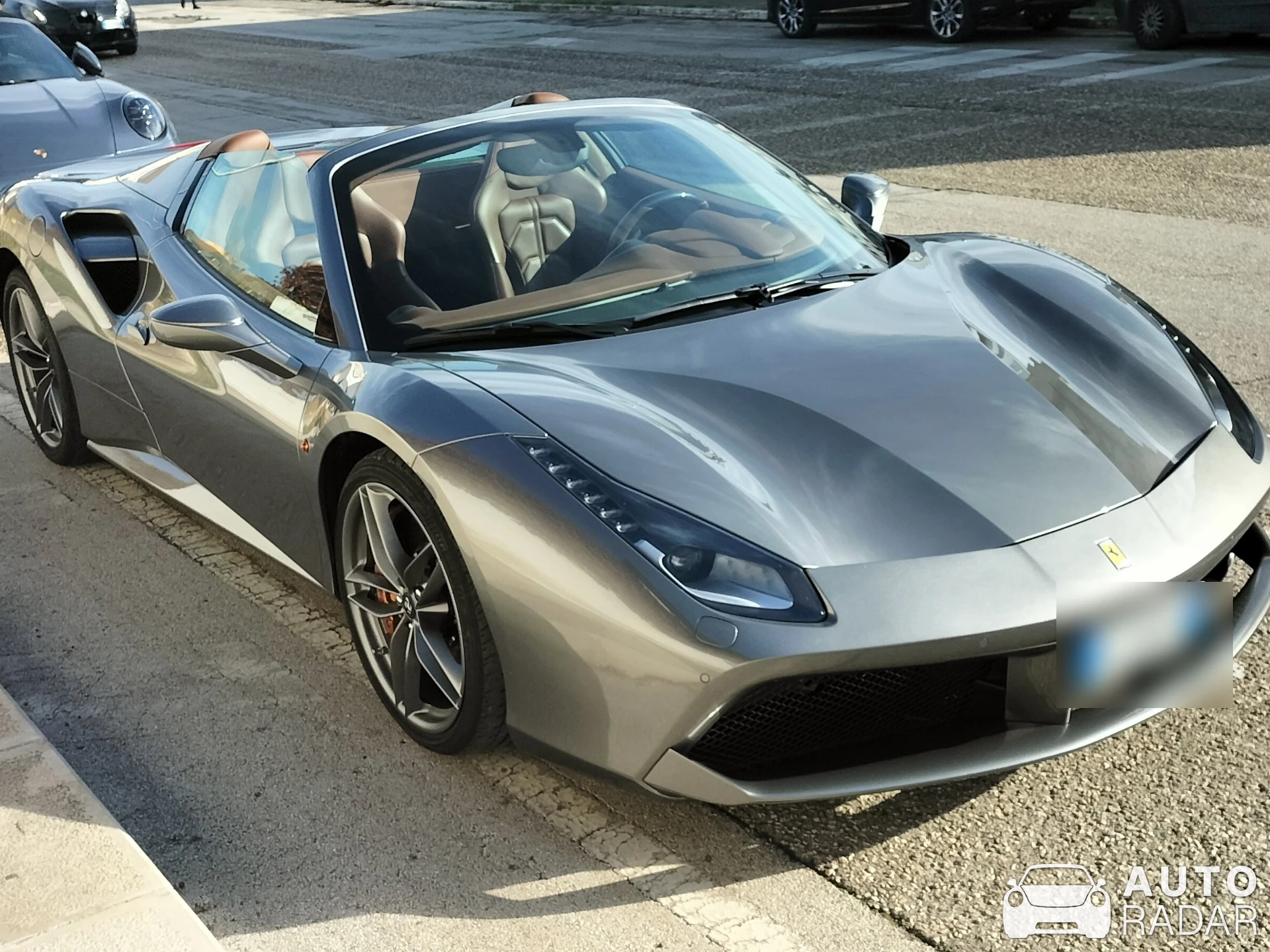Ferrari 488 Spider spotted in Bari, Italy