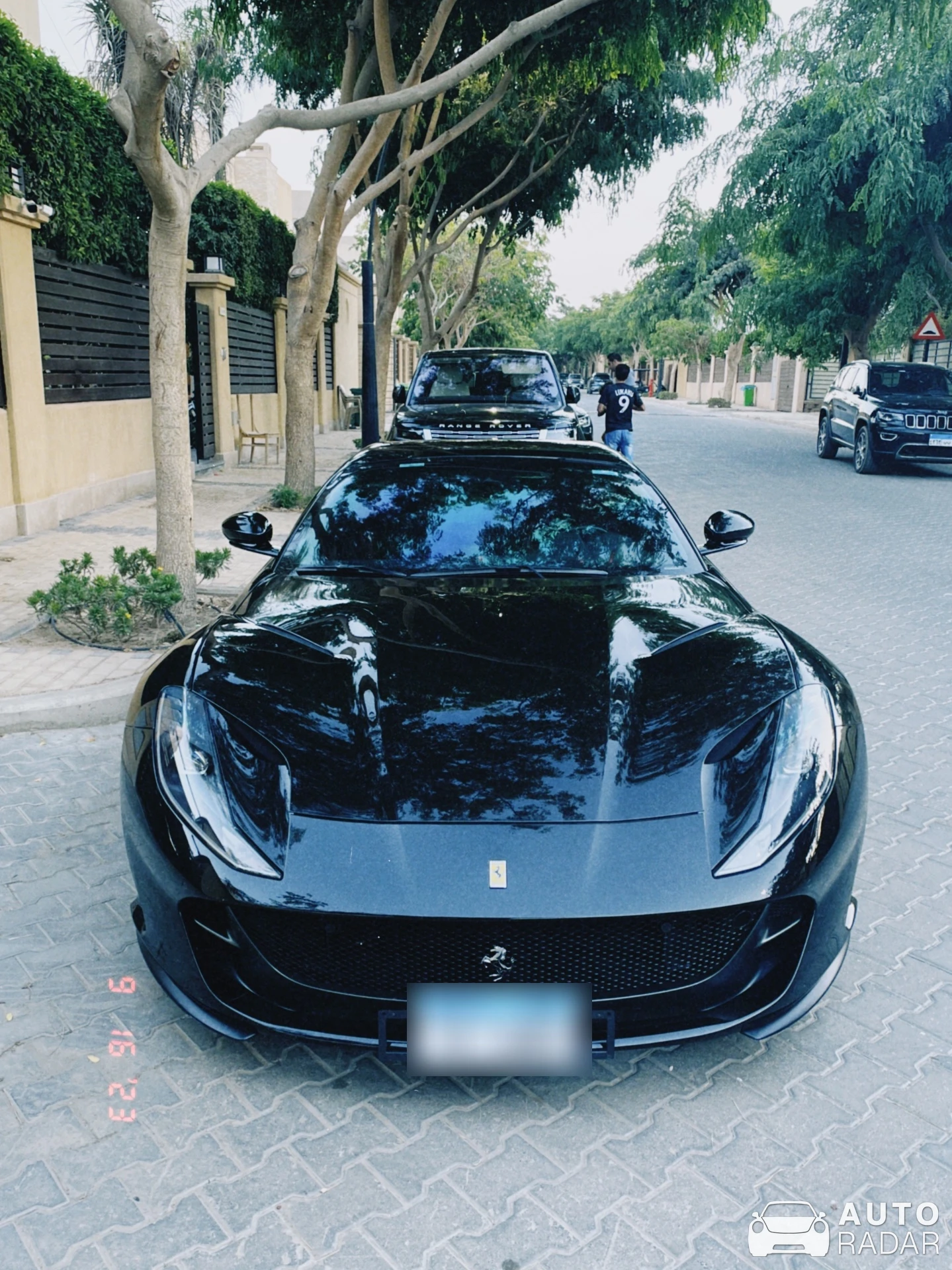 Ferrari 812 GTS spotted in Second Al Sheikh Zayed, Egypt