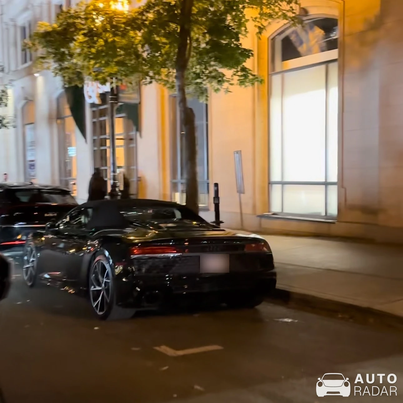 Audi R8 V10 Spyder spotted in Montreal, Canada