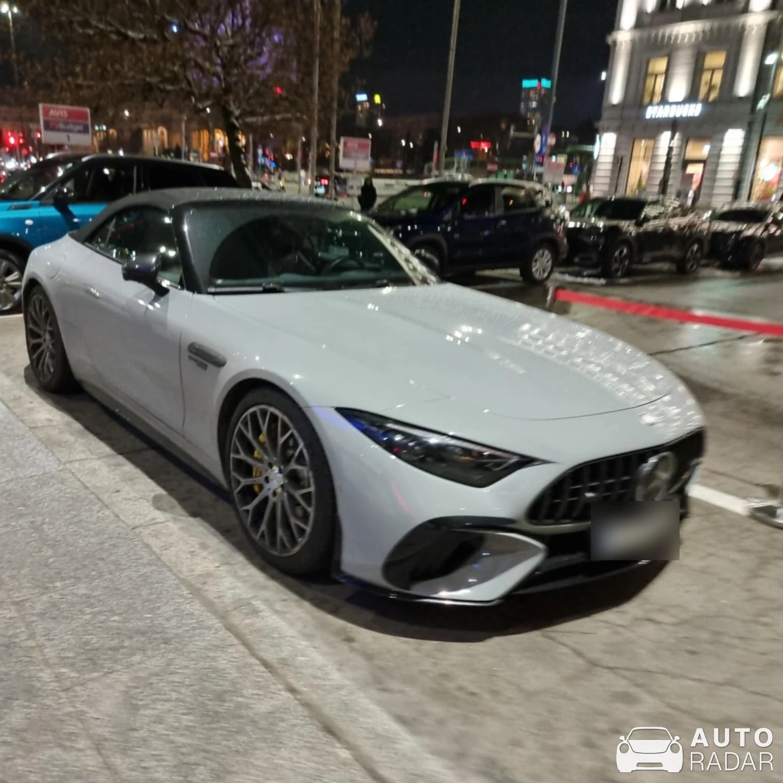 Mercedes-AMG SL 43 R232 spotted in Warsaw, Poland