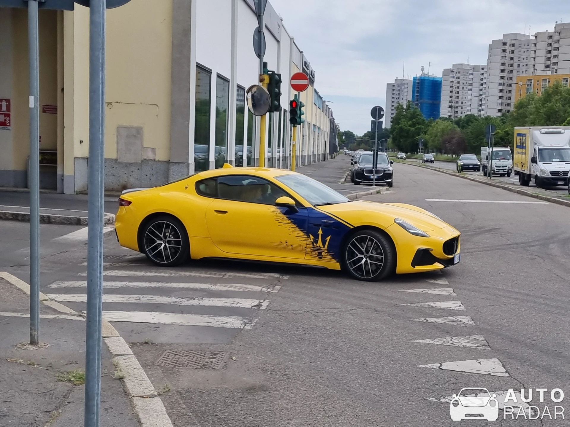 Maserati GranTurismo Trofeo 2023 spotted in Milano