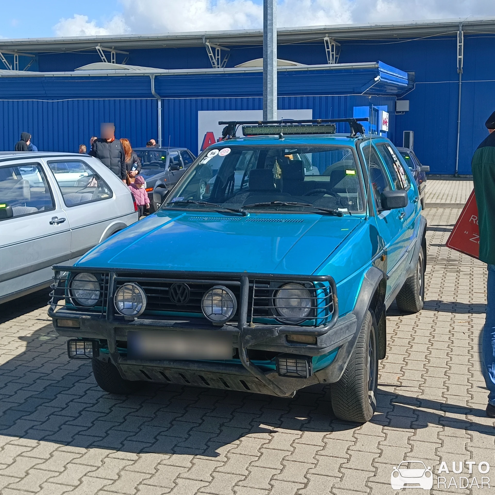 Volkswagen Golf Country MkII spotted in Wrocław
