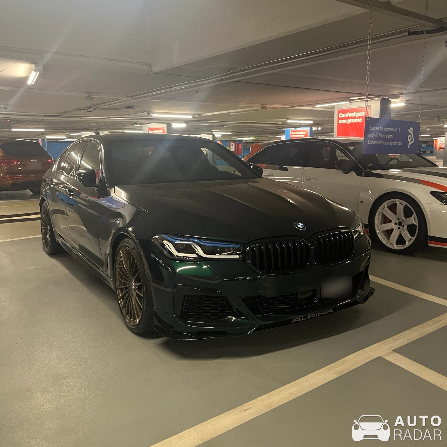 Alpina B5 GT spotted in Genève